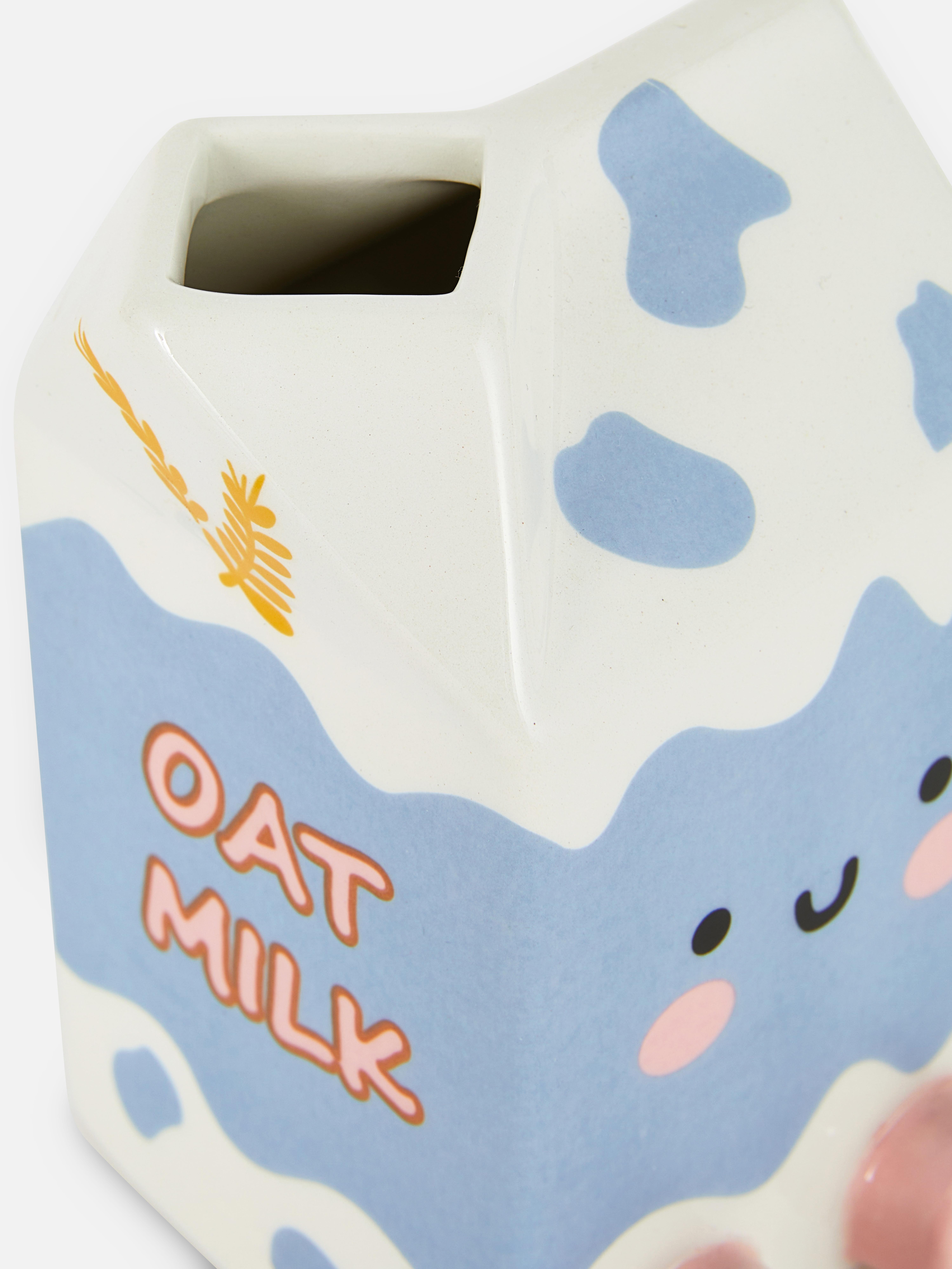 Decoratief melkpak van keramiek