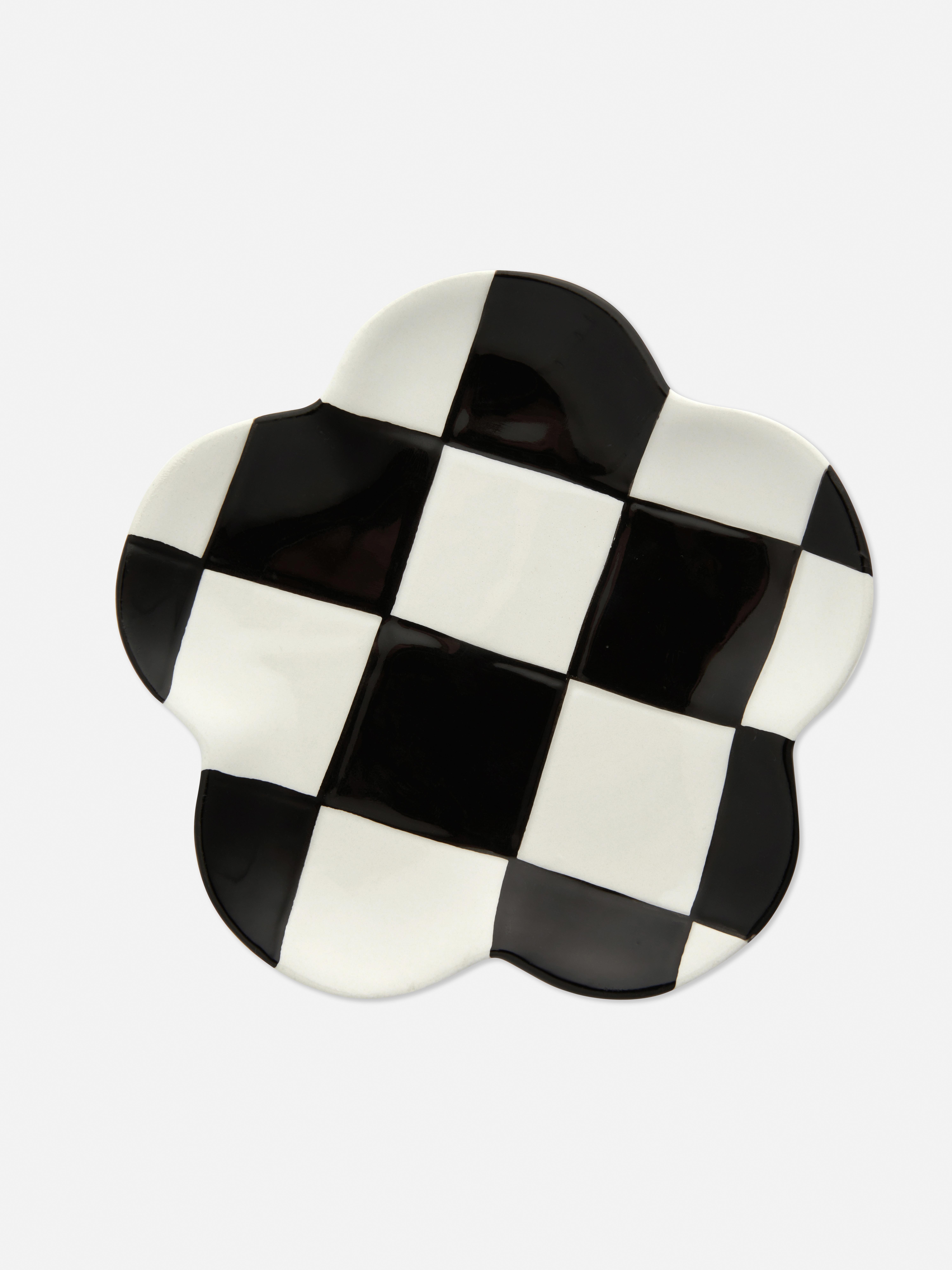 Shaped Check Trinket Dish