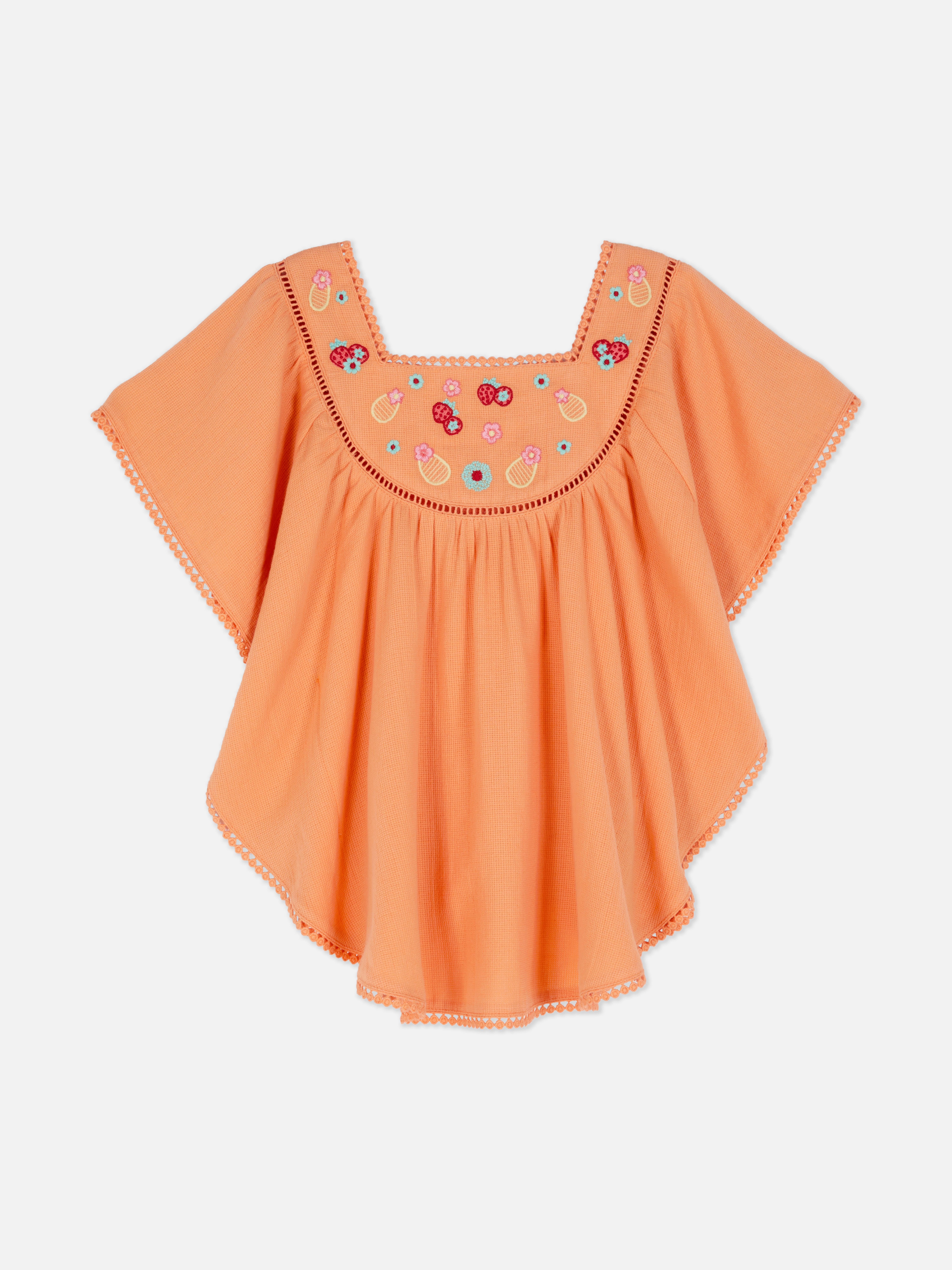 Embroidered Beach Kaftan