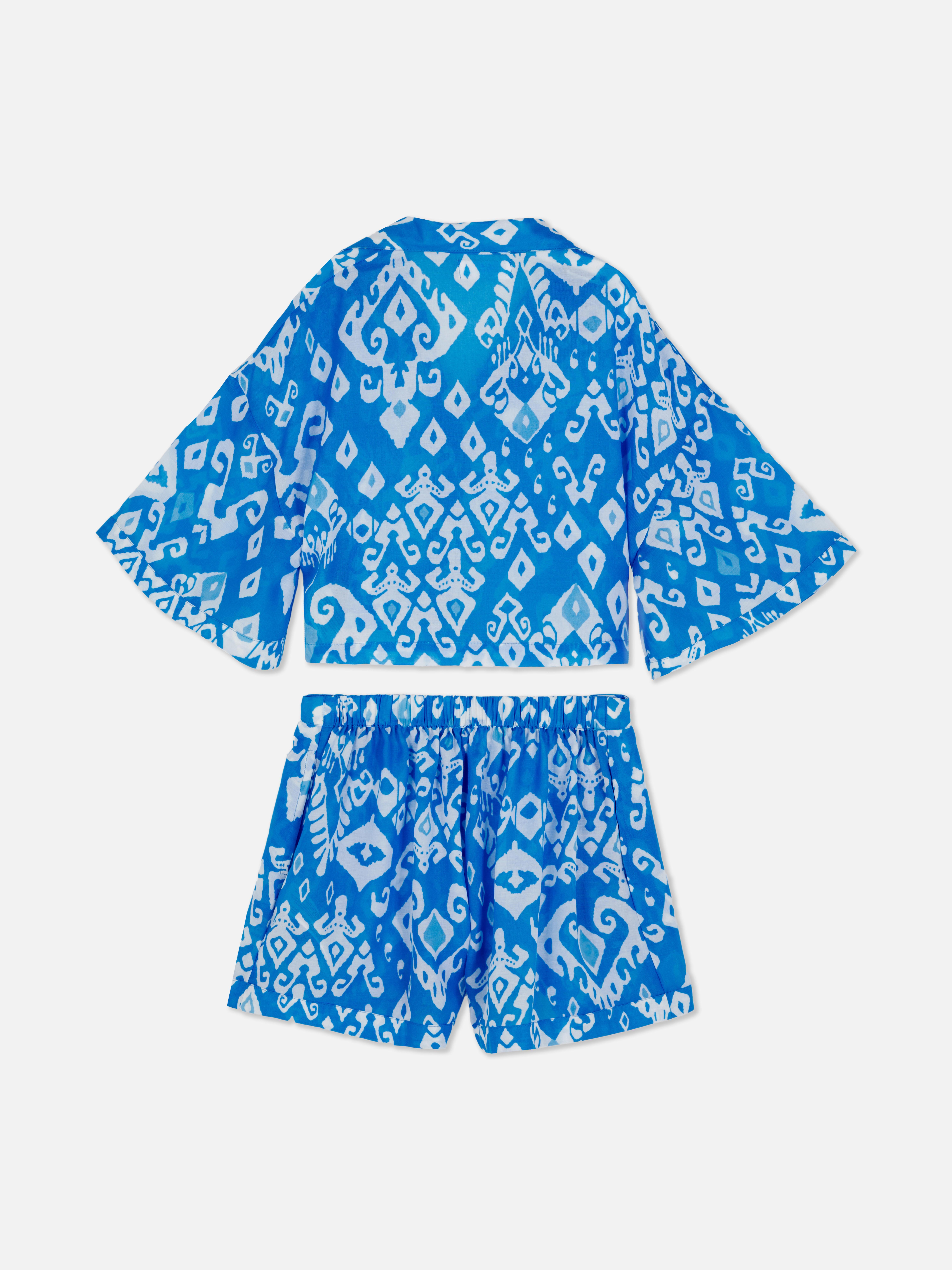 Conjunto coordenado calções padrão