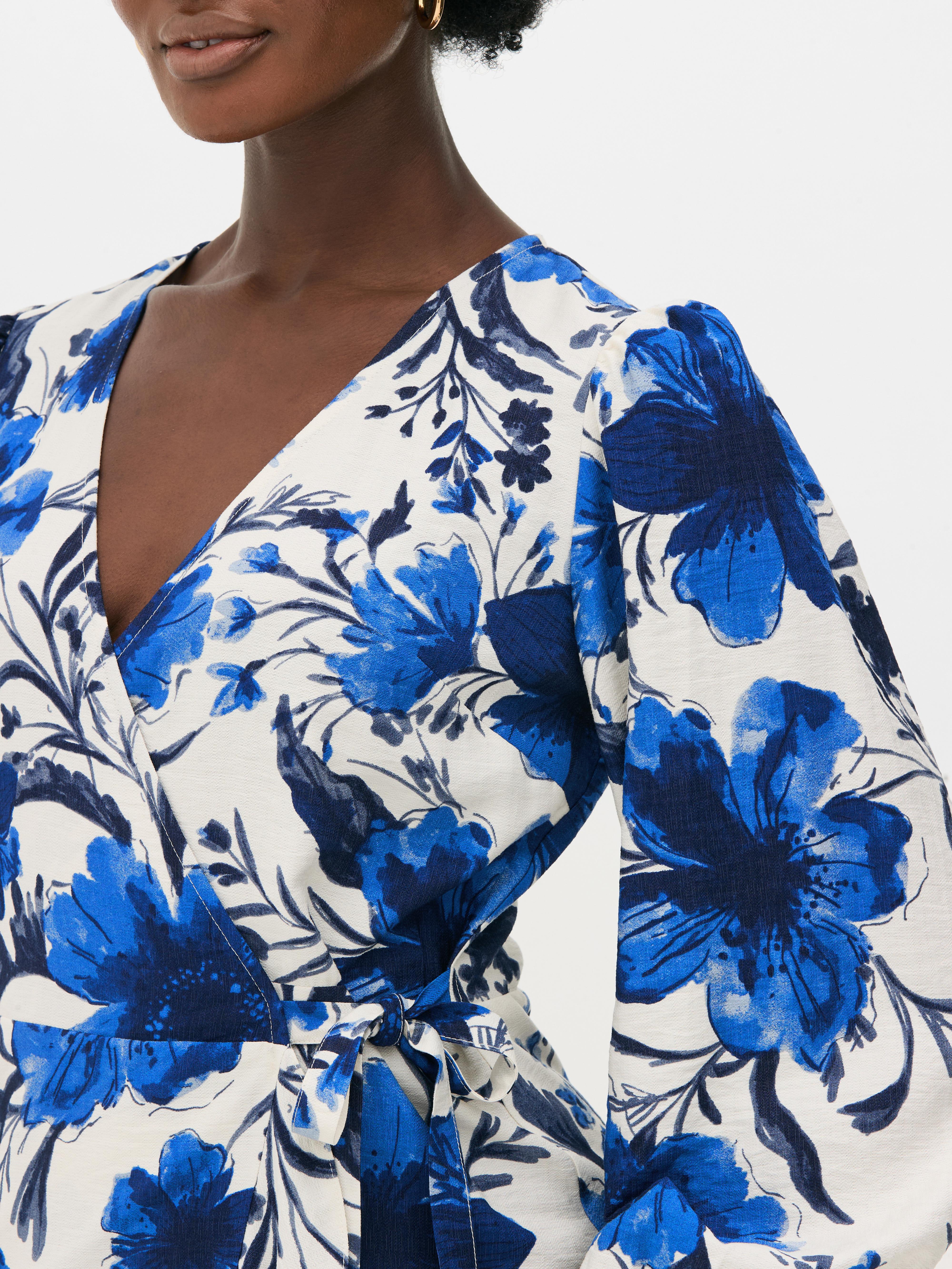 Wrap Midi Dress
