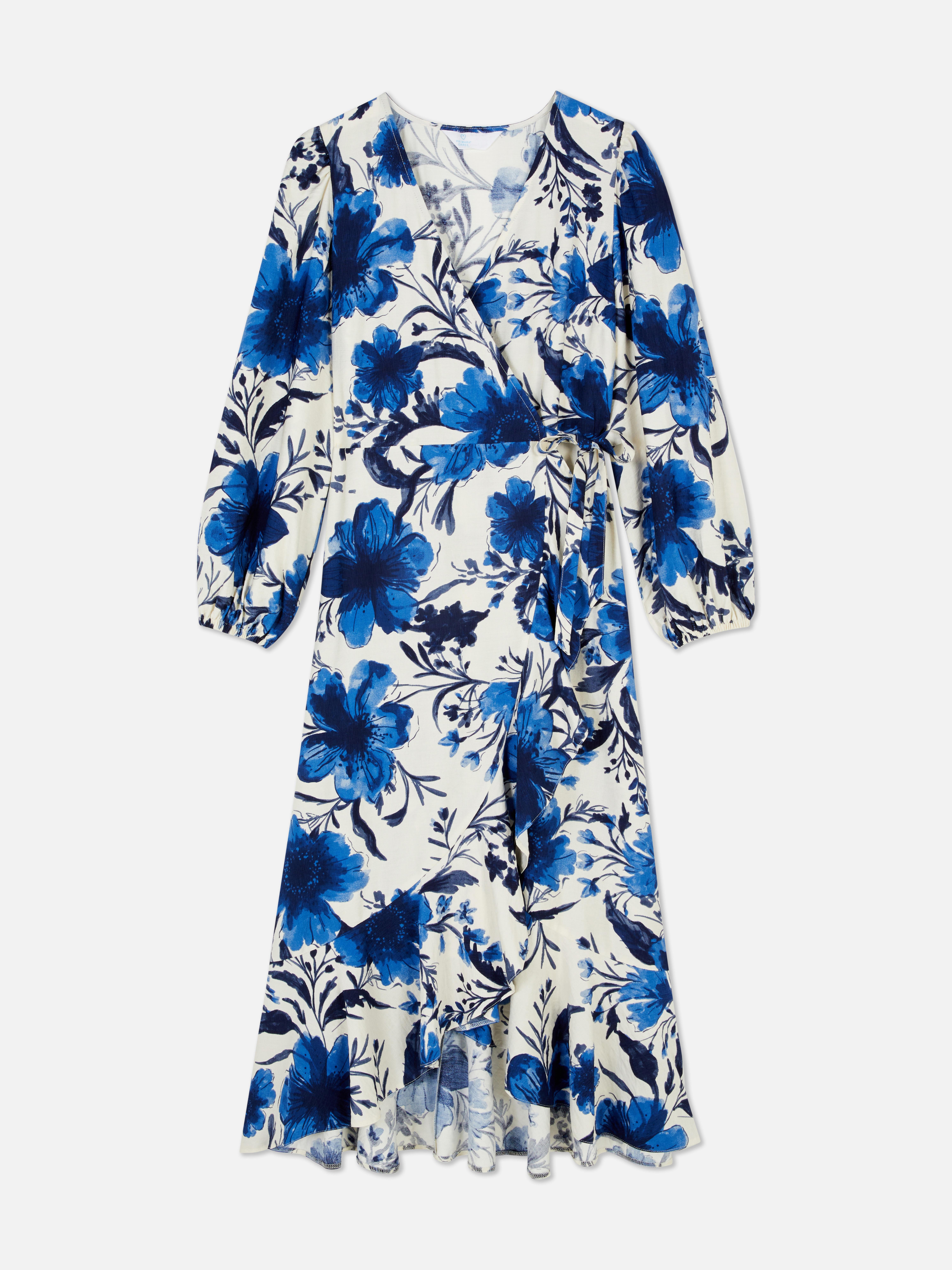 Wrap Midi Dress