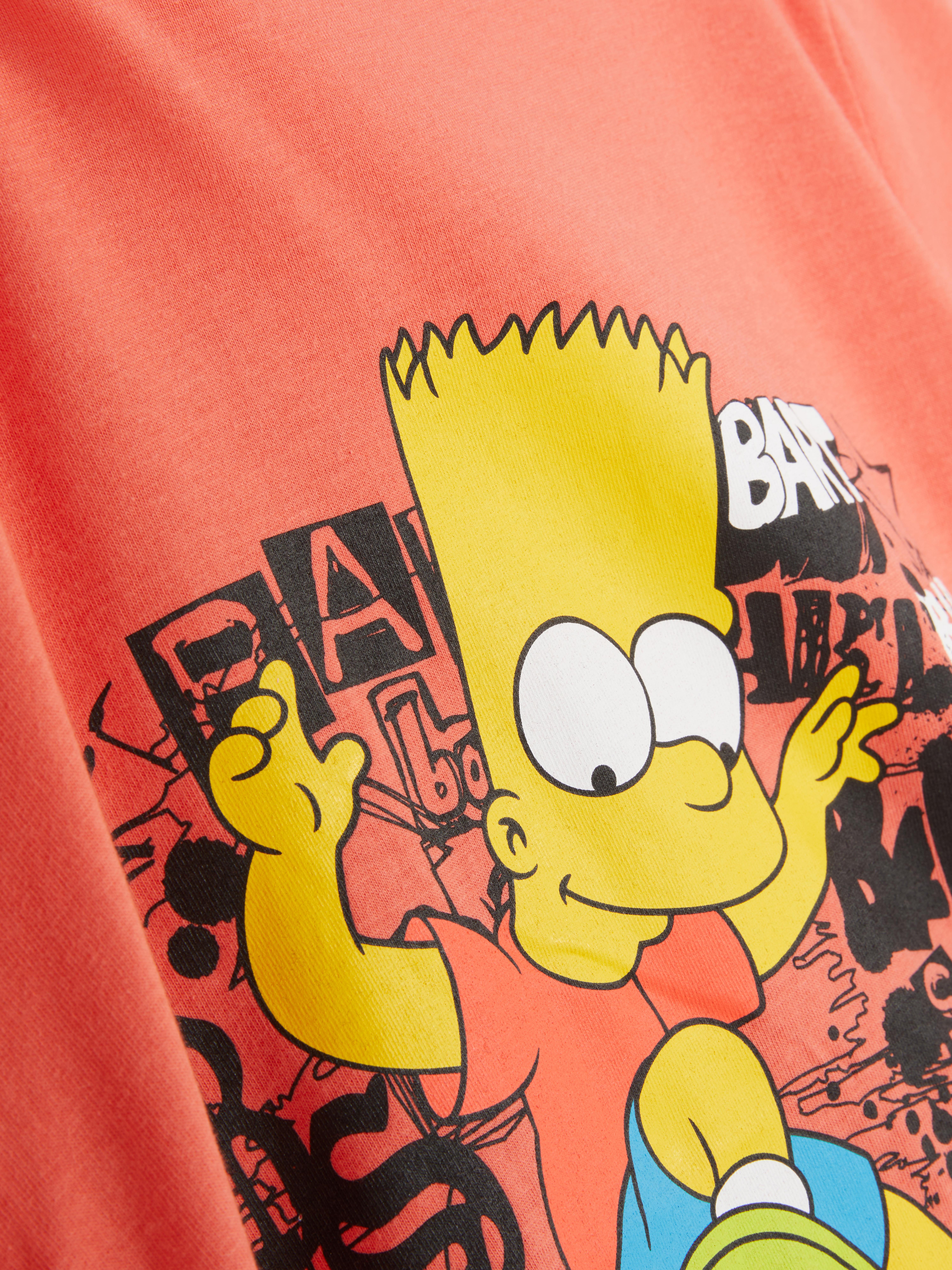 T-shirt met print The Simpsons Bart
