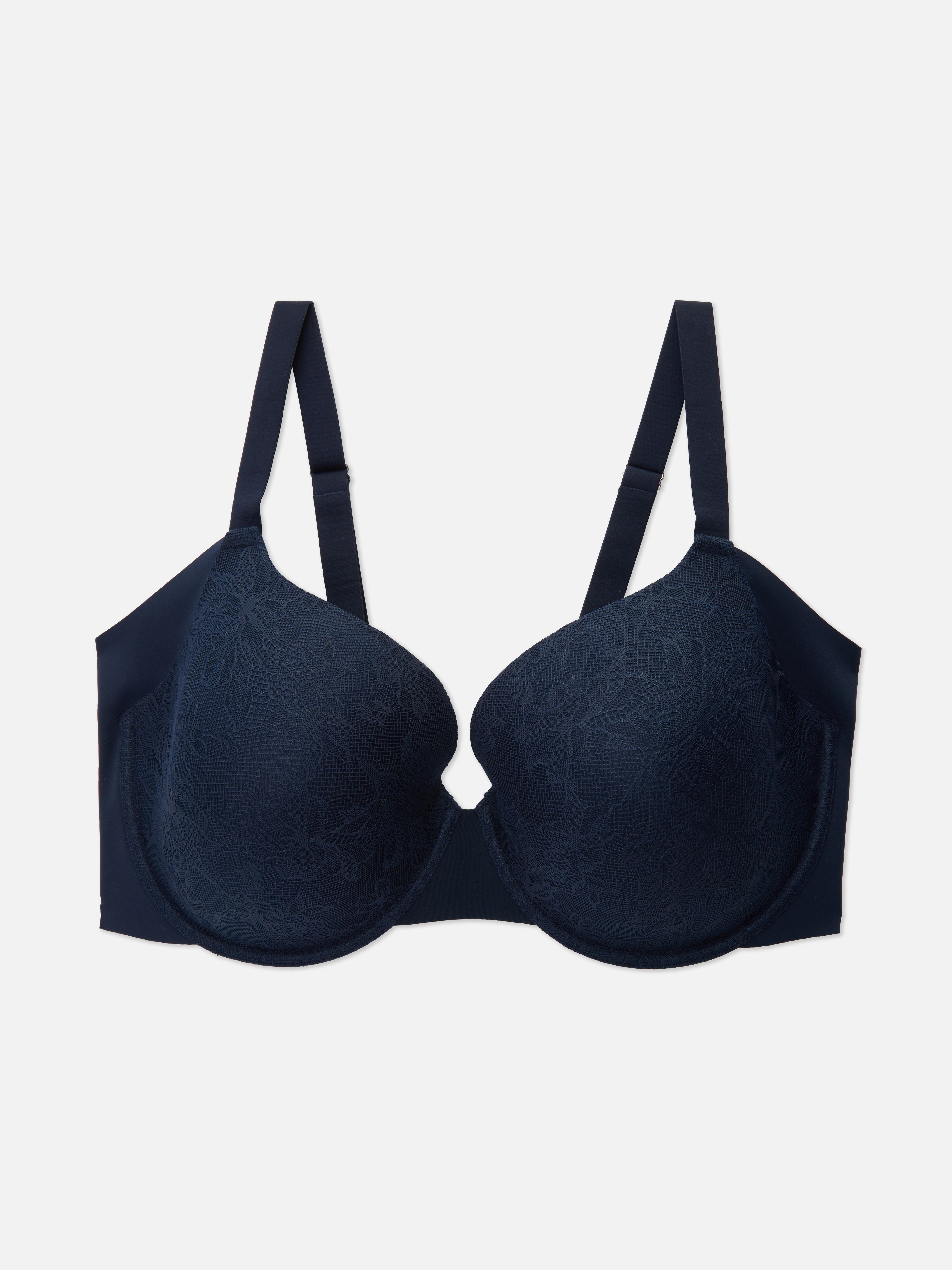 F-H Embroidered T-Shirt Bra