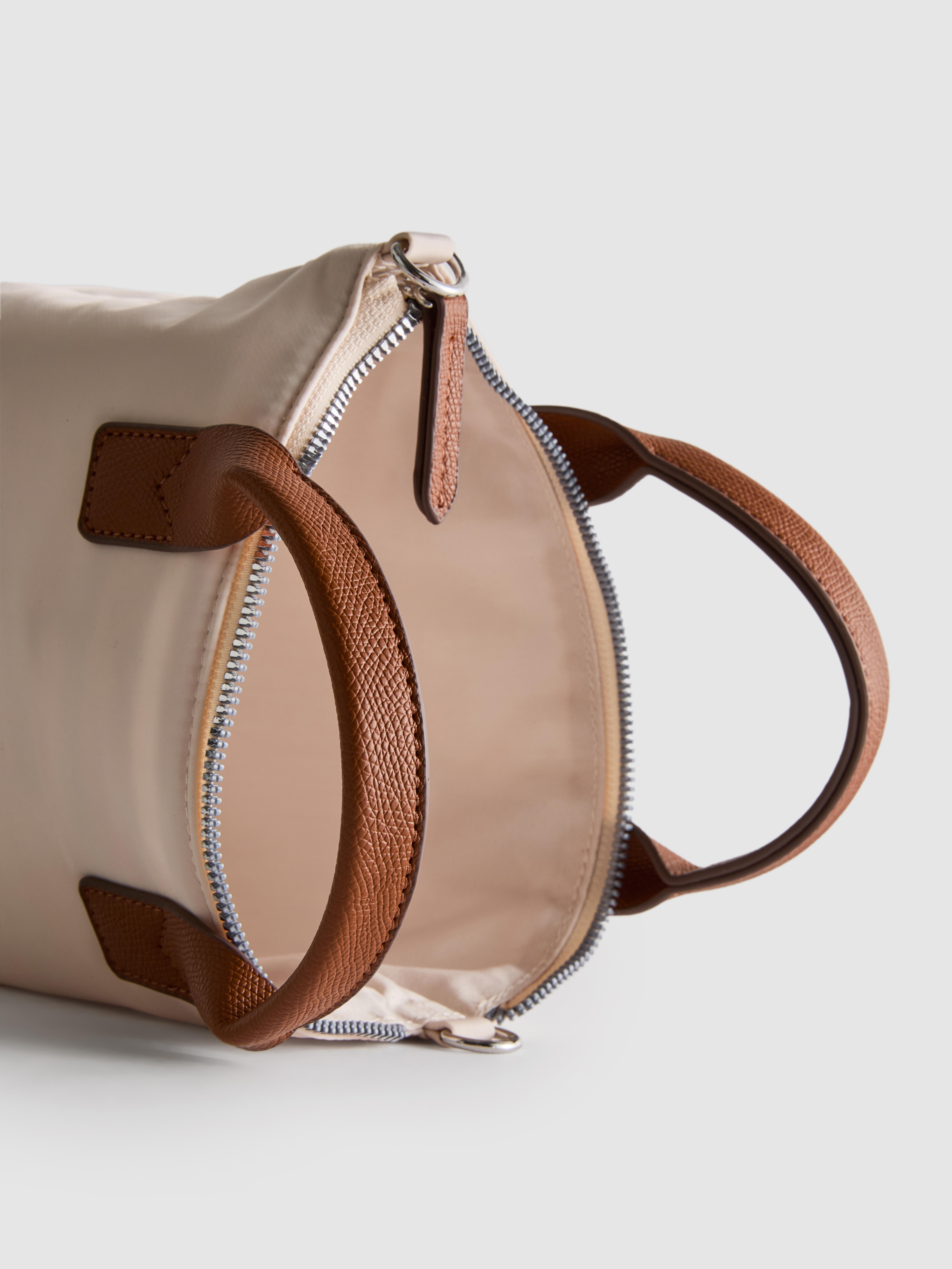 Women's Ivory Mini Shopper Bag