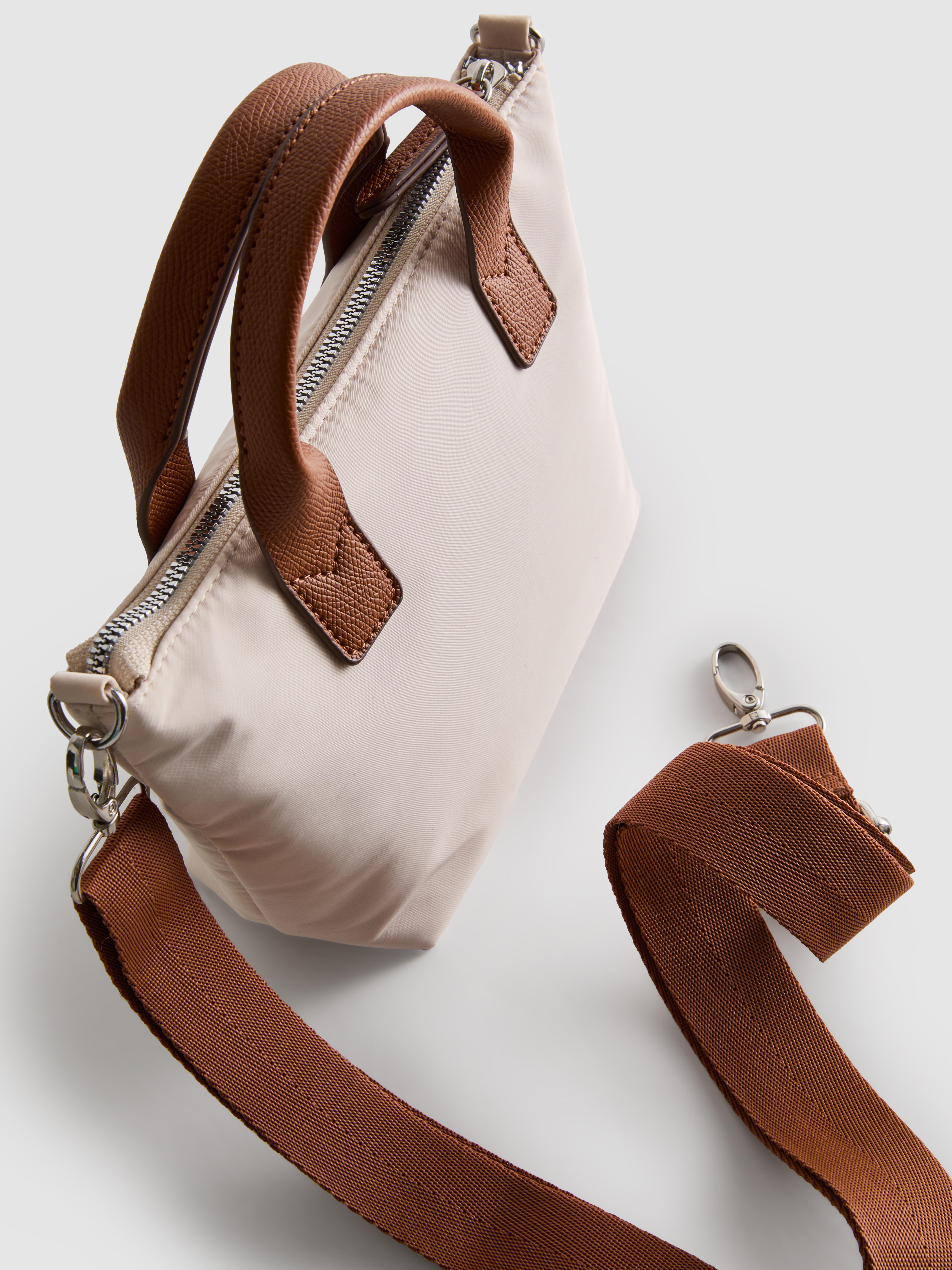 Women's Ivory Mini Shopper Bag