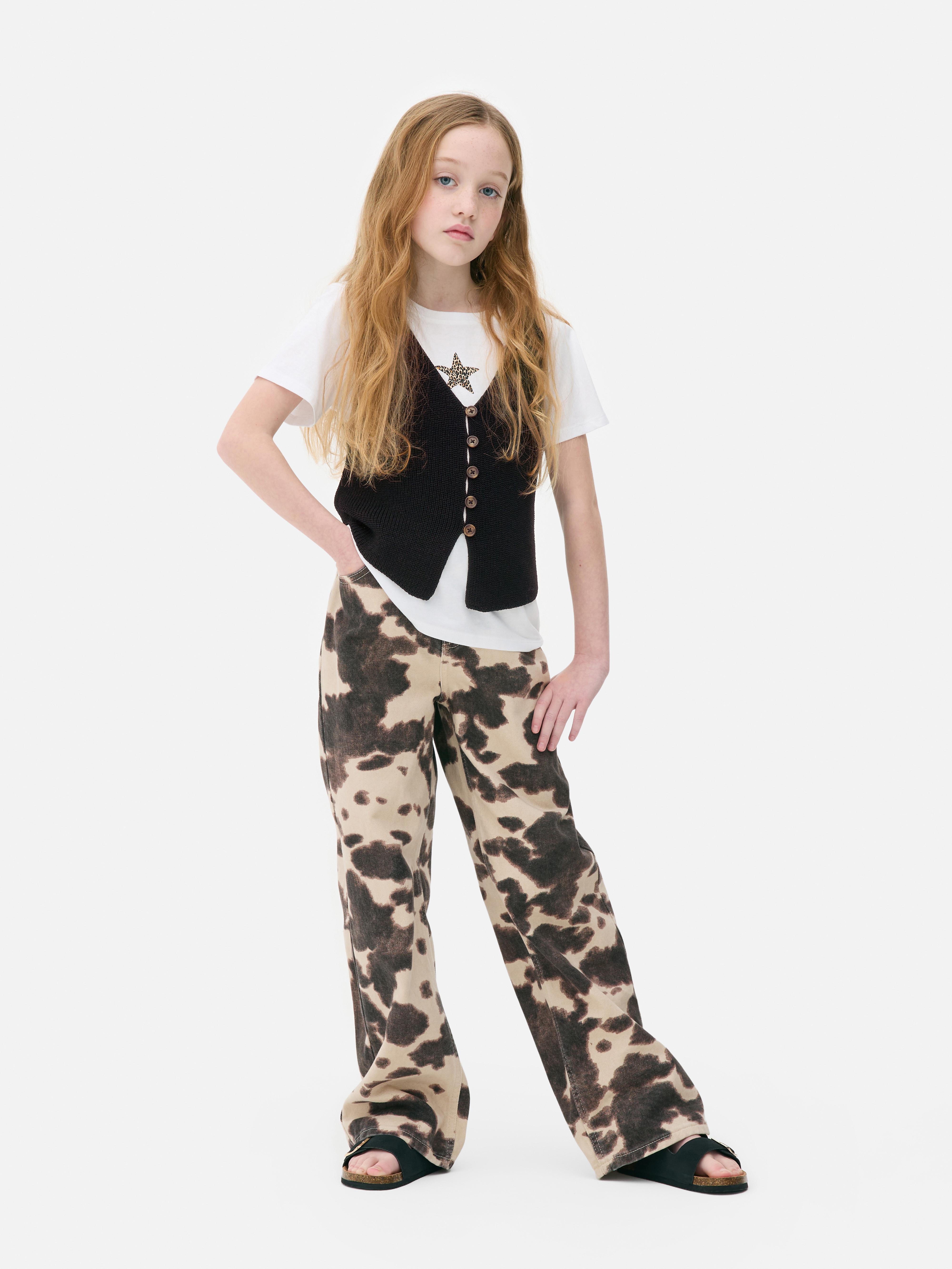 Gebreid vest met knoopsluiting