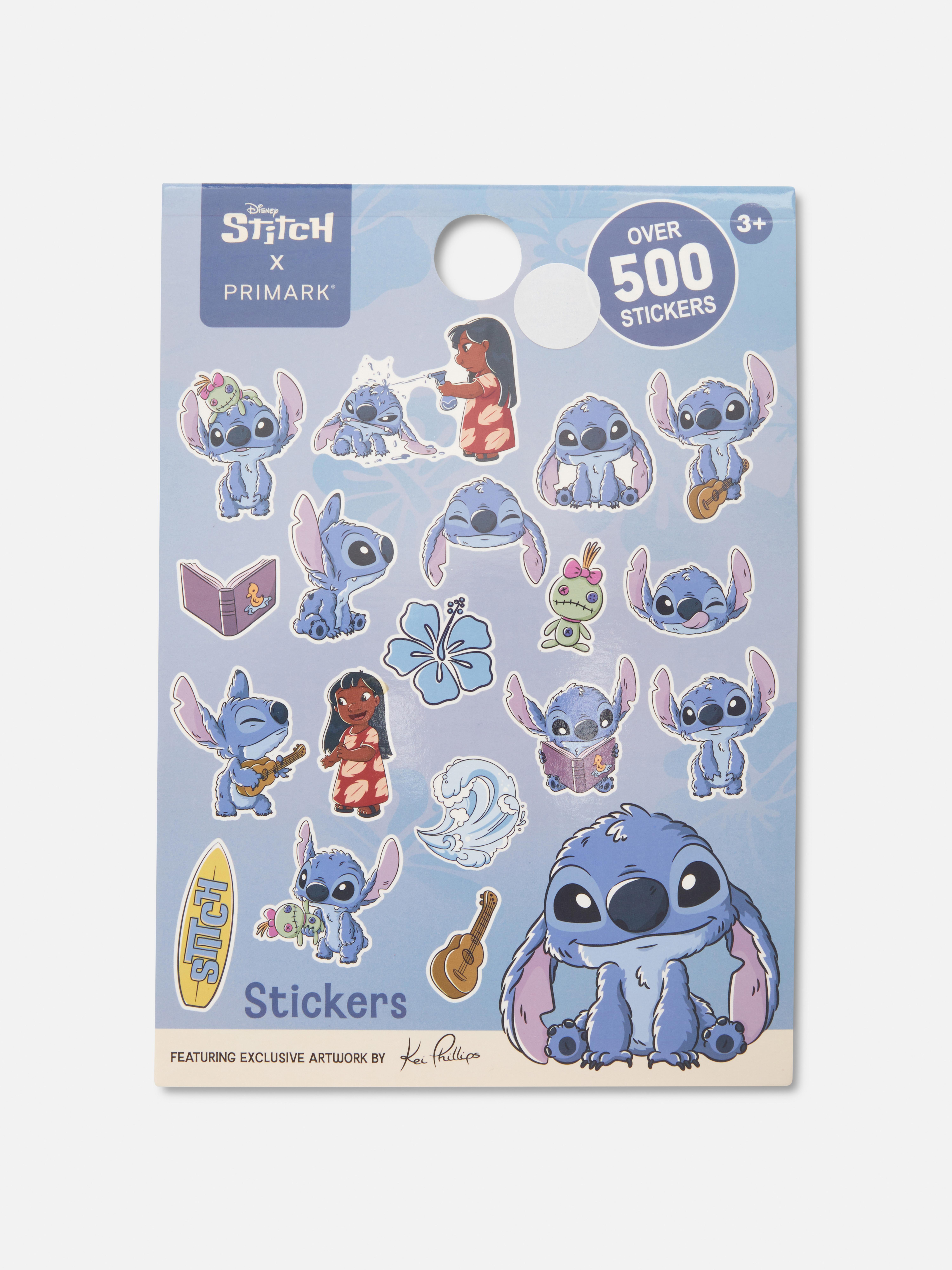 500 samolepek Disney Stitch