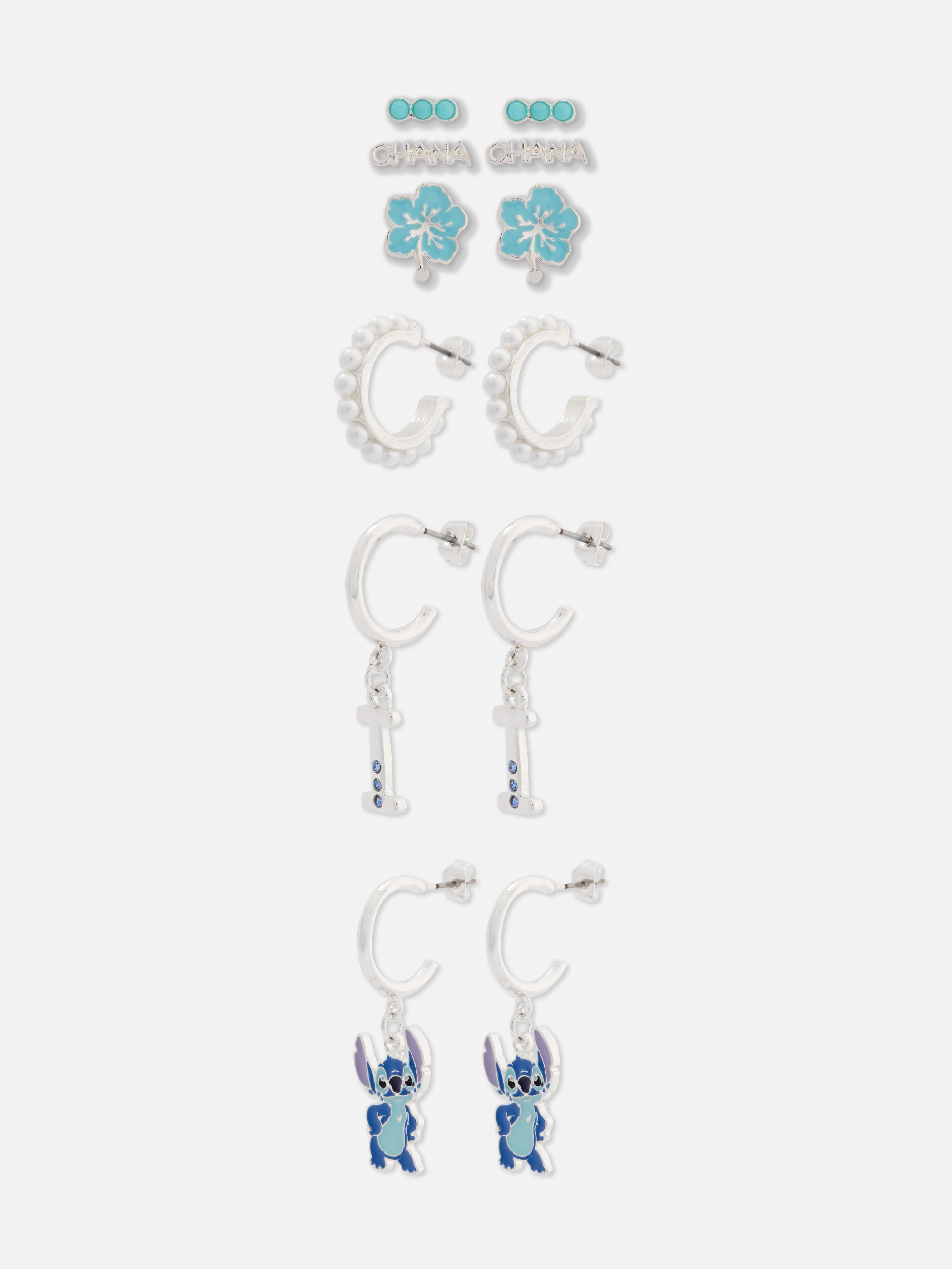 Oorbellen Disney's Stitch, set van 5