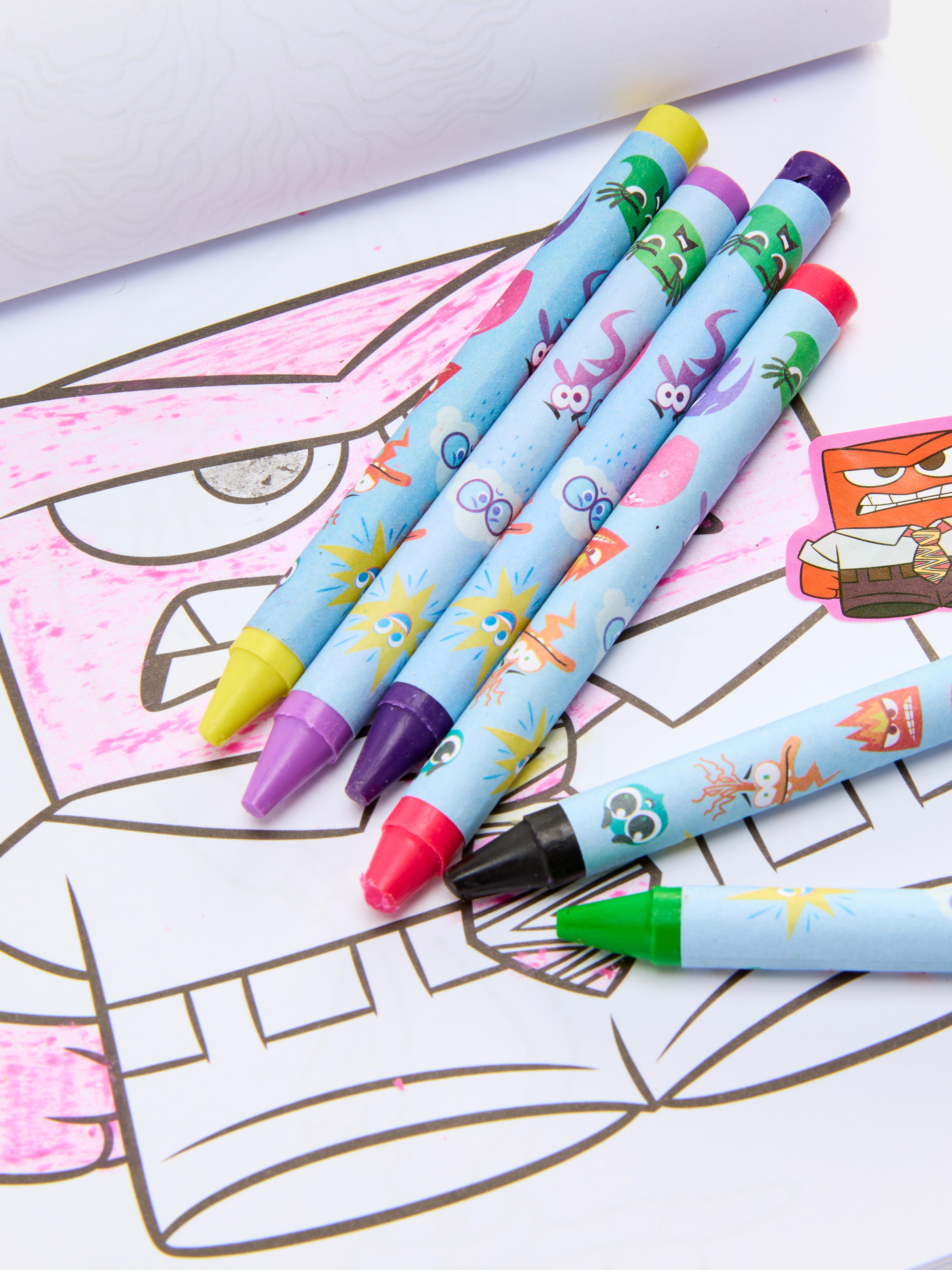 Set para colorear de Del revés 2
