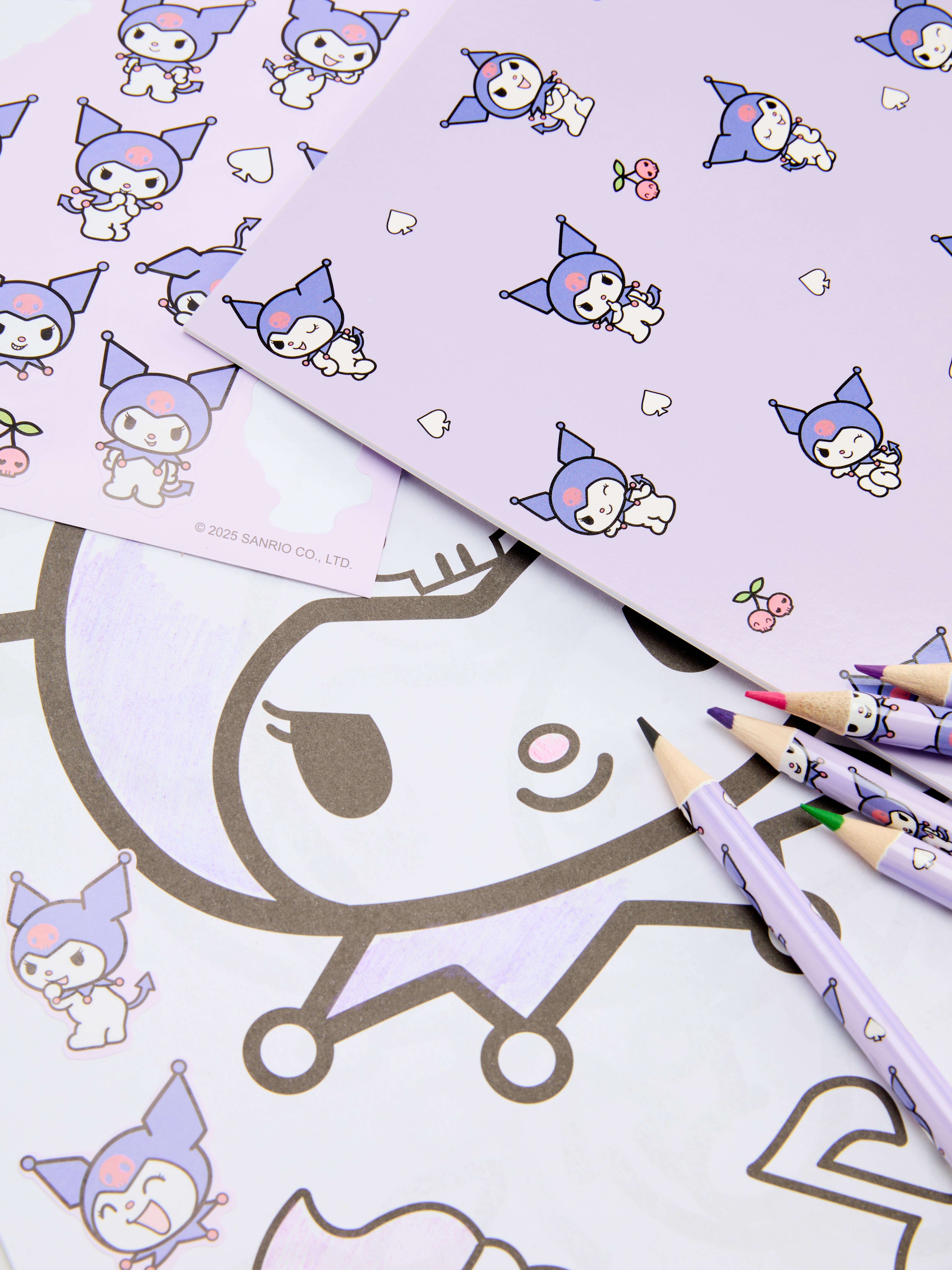 Set per colorare Kuromi Hello Kitty