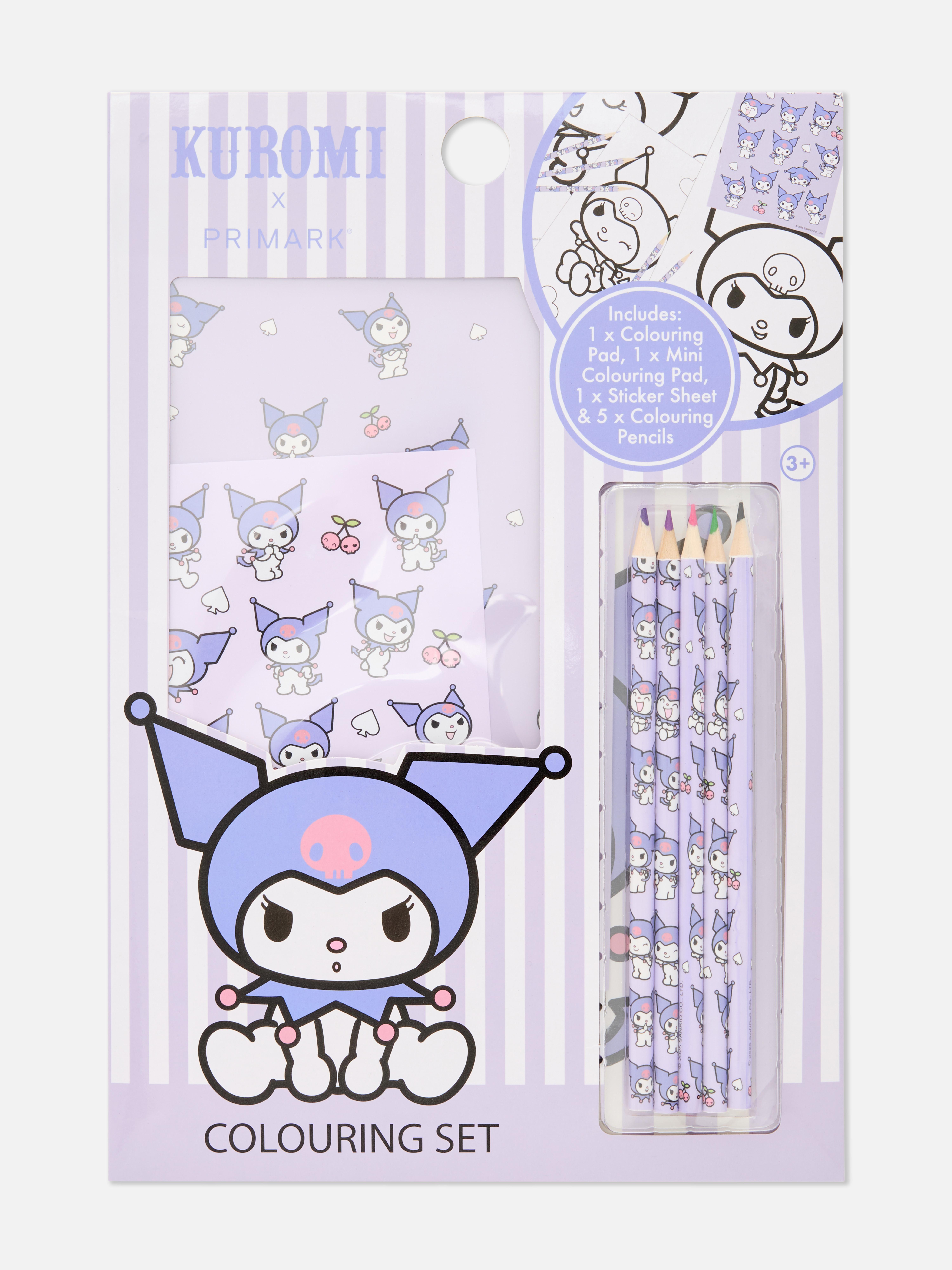 Set per colorare Kuromi Hello Kitty