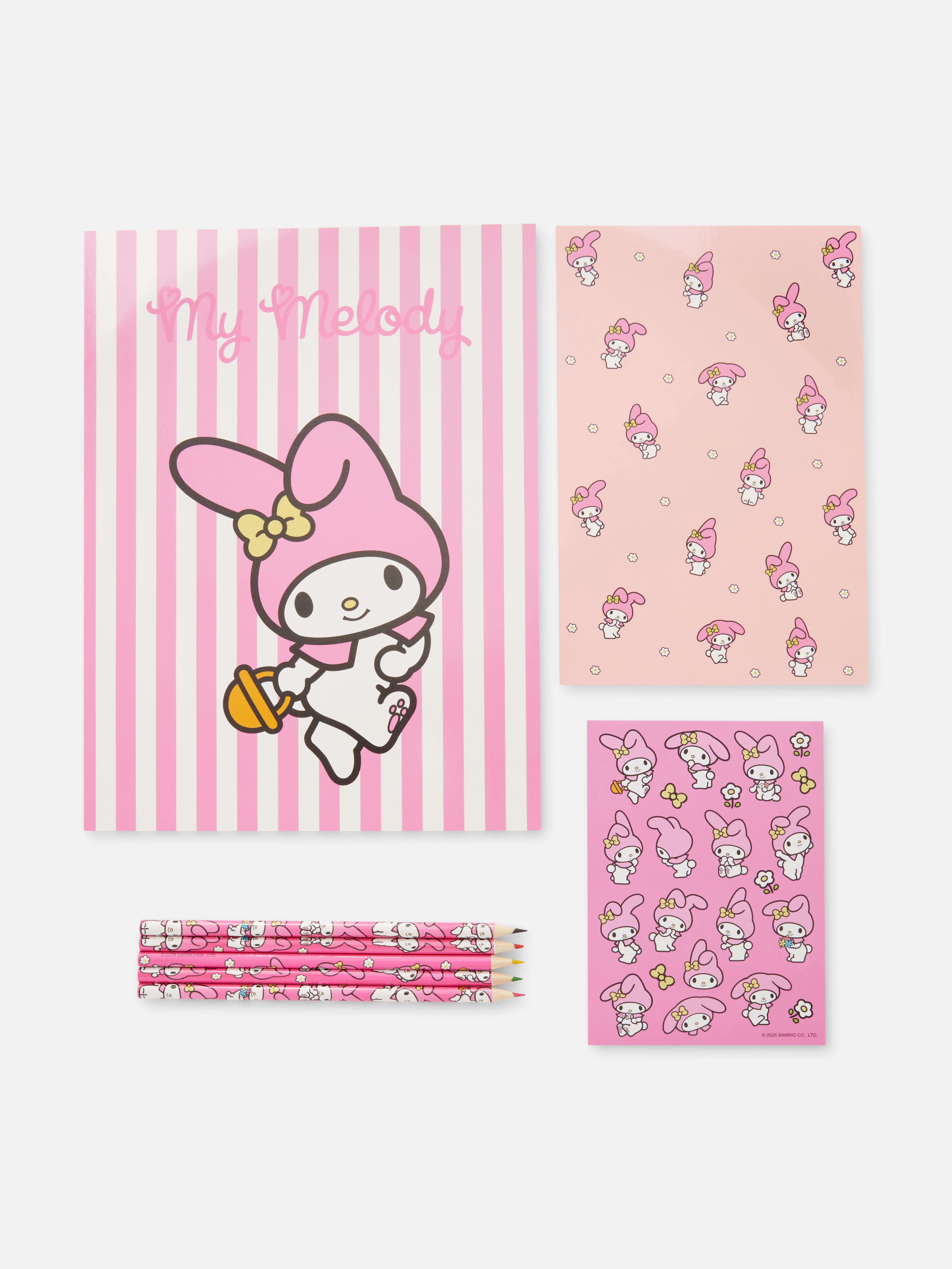 Hello Kitty My Melody Stationery Set