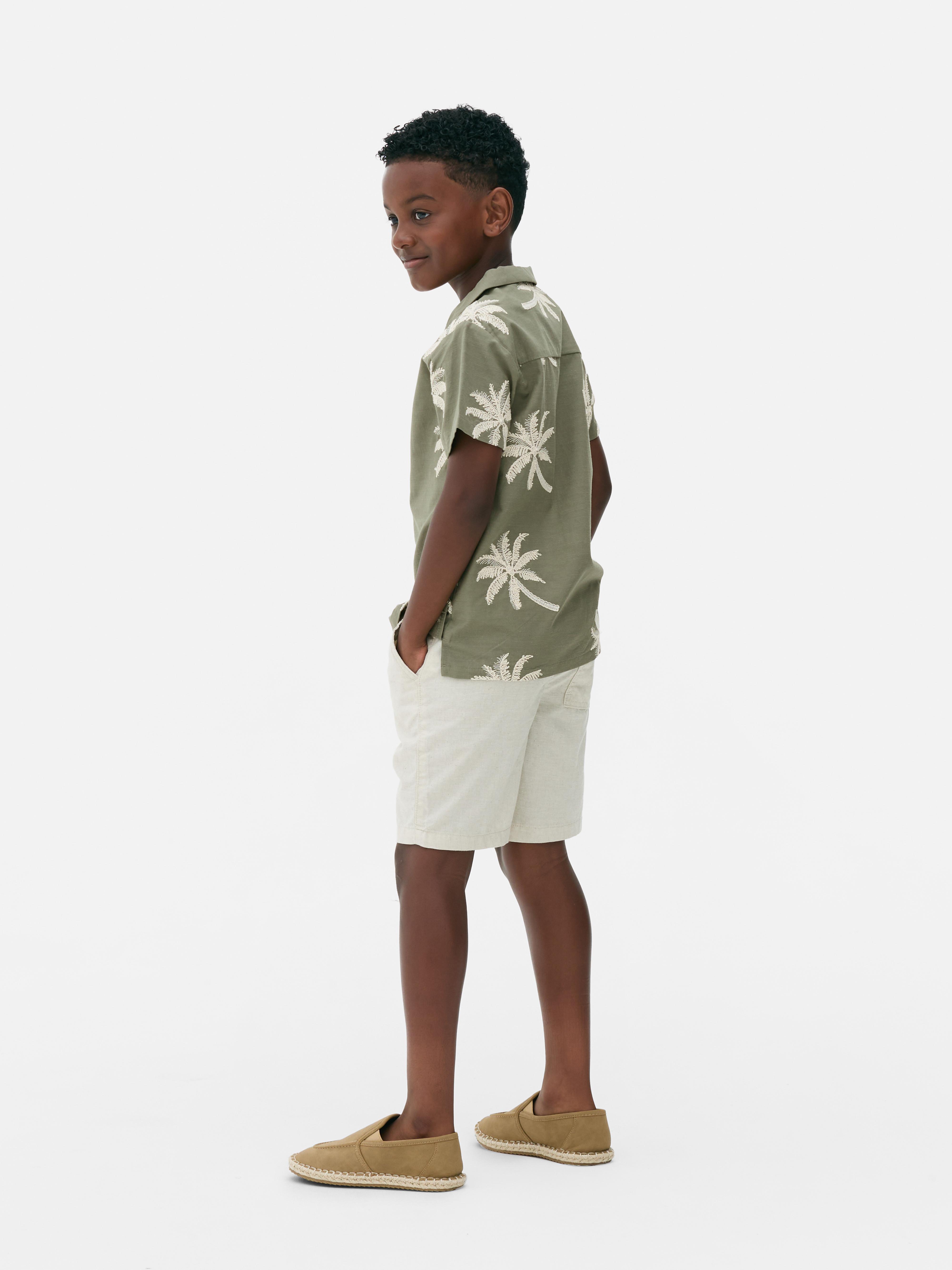 Camisa de manga corta con botones