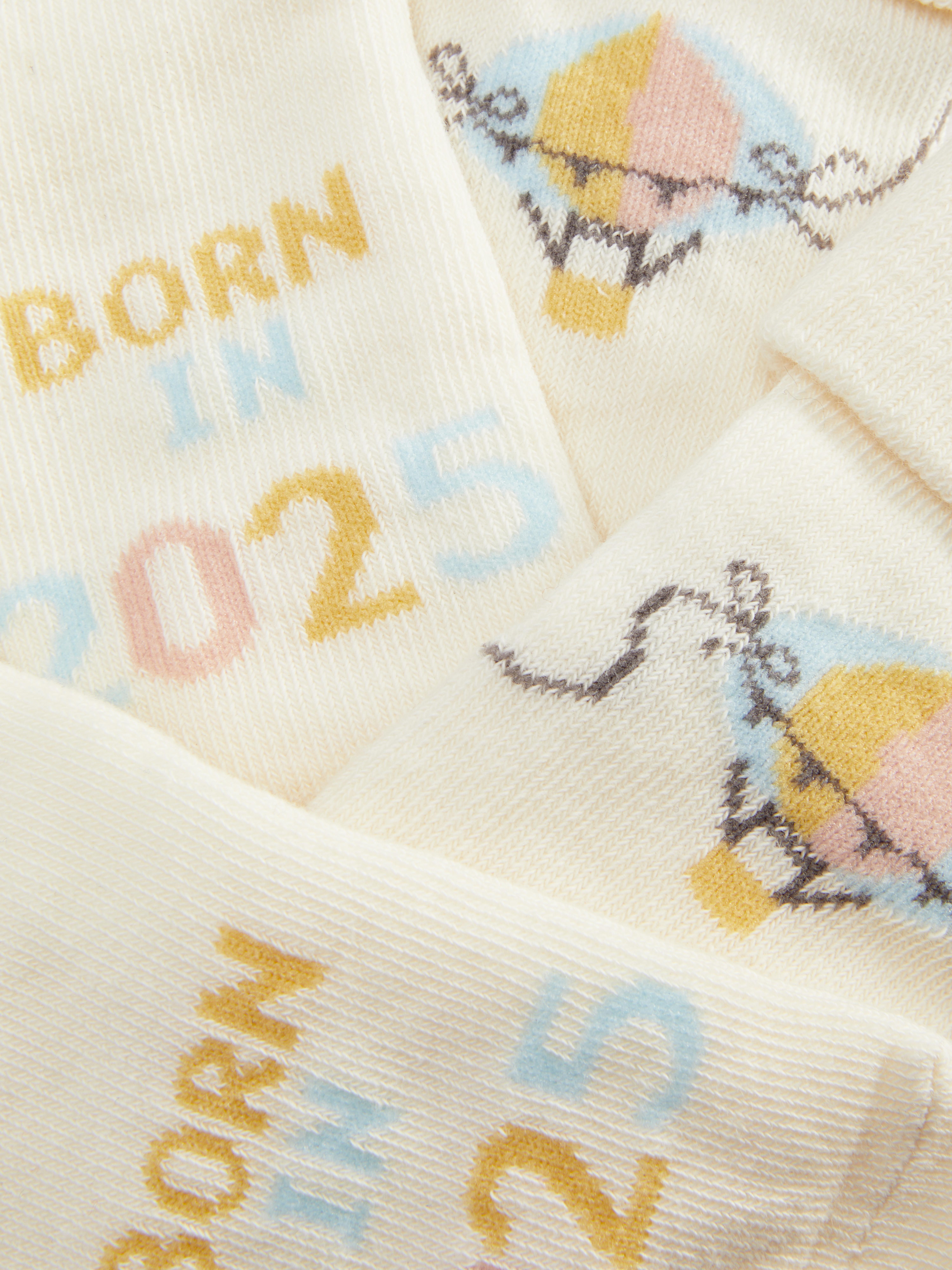 Ponožky pre bábätko Born in 2025