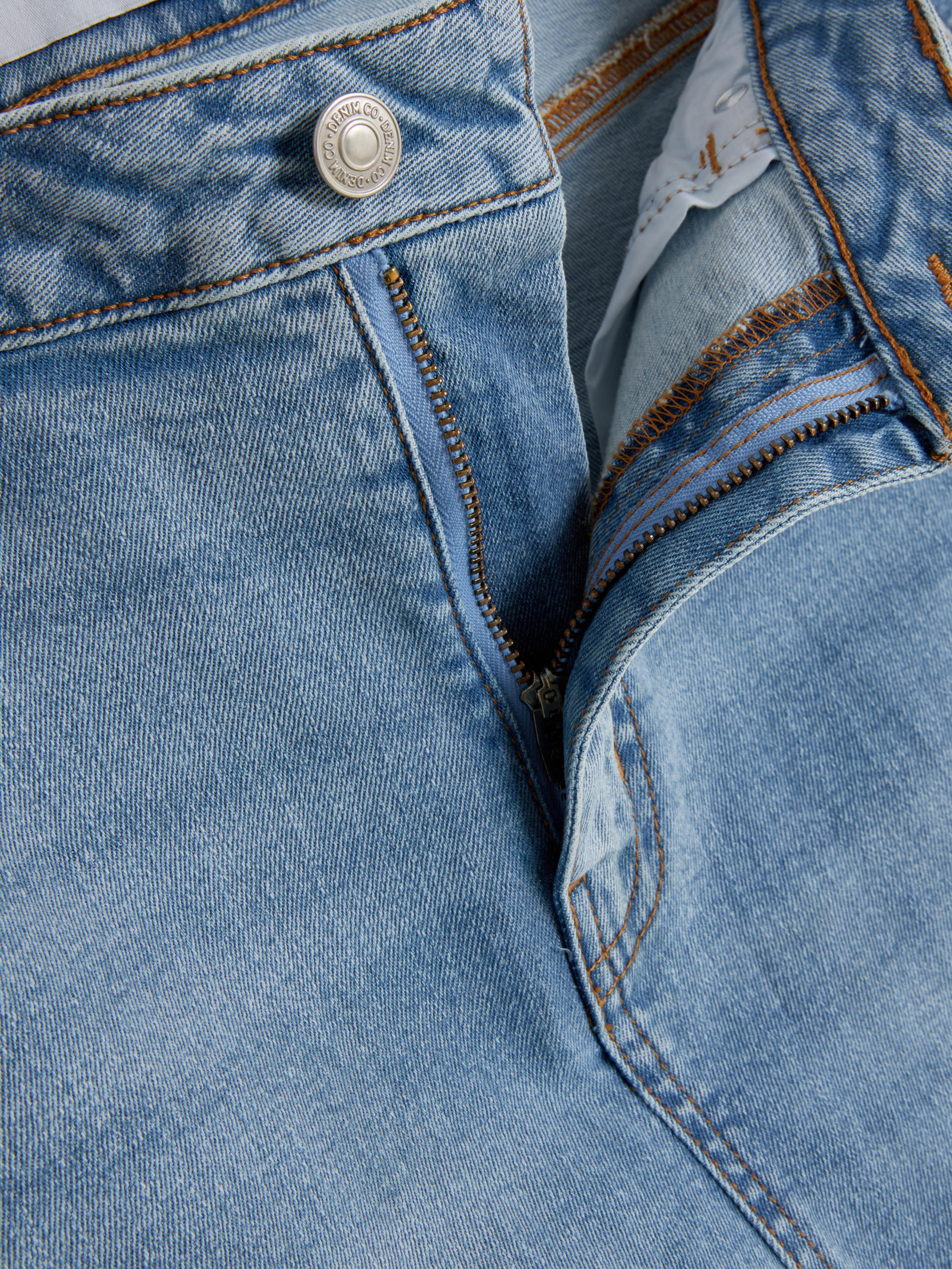 Jupe mi-longue en jean