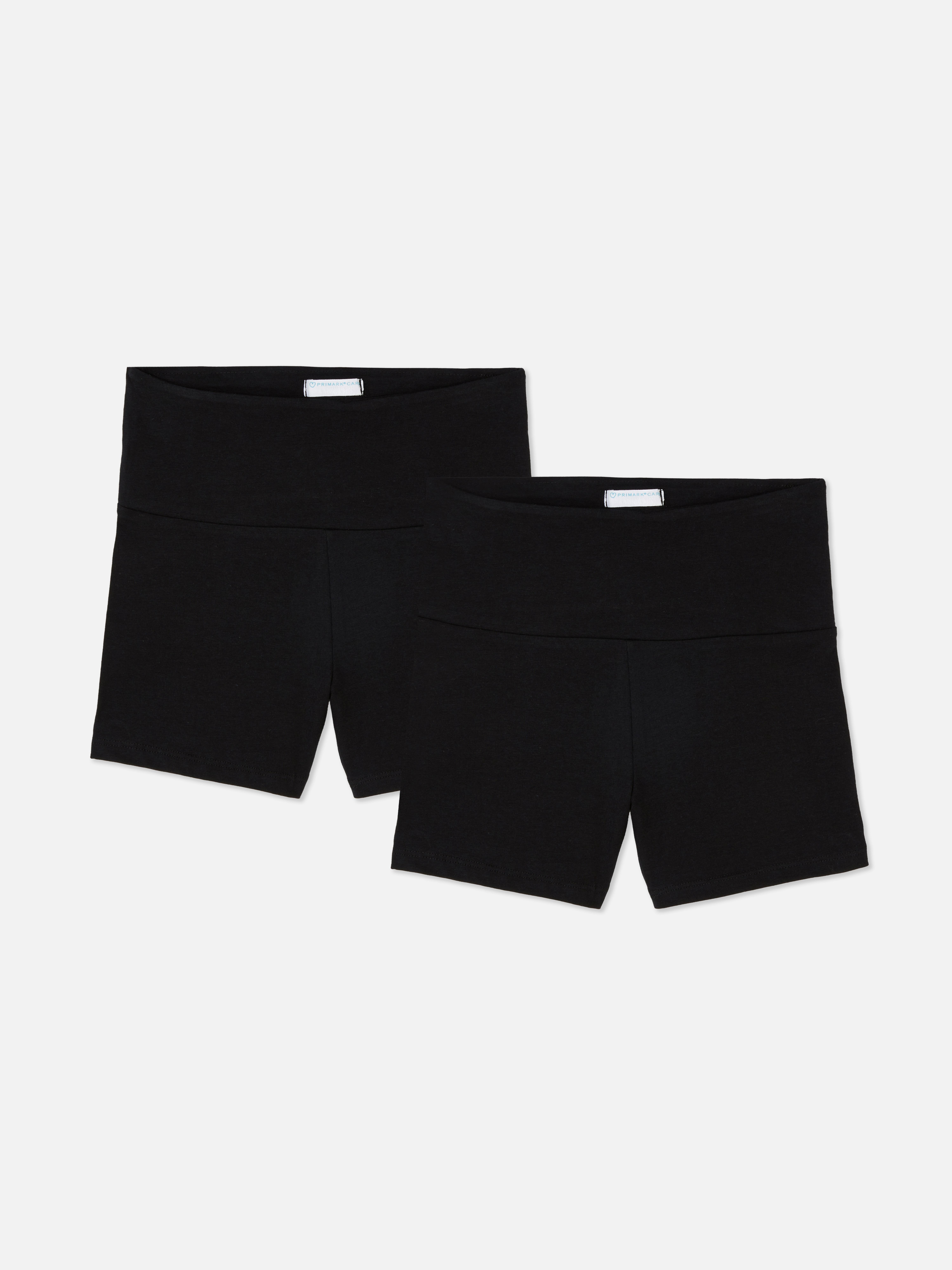 Pack de 2 pantalones cortos de yoga elásticos