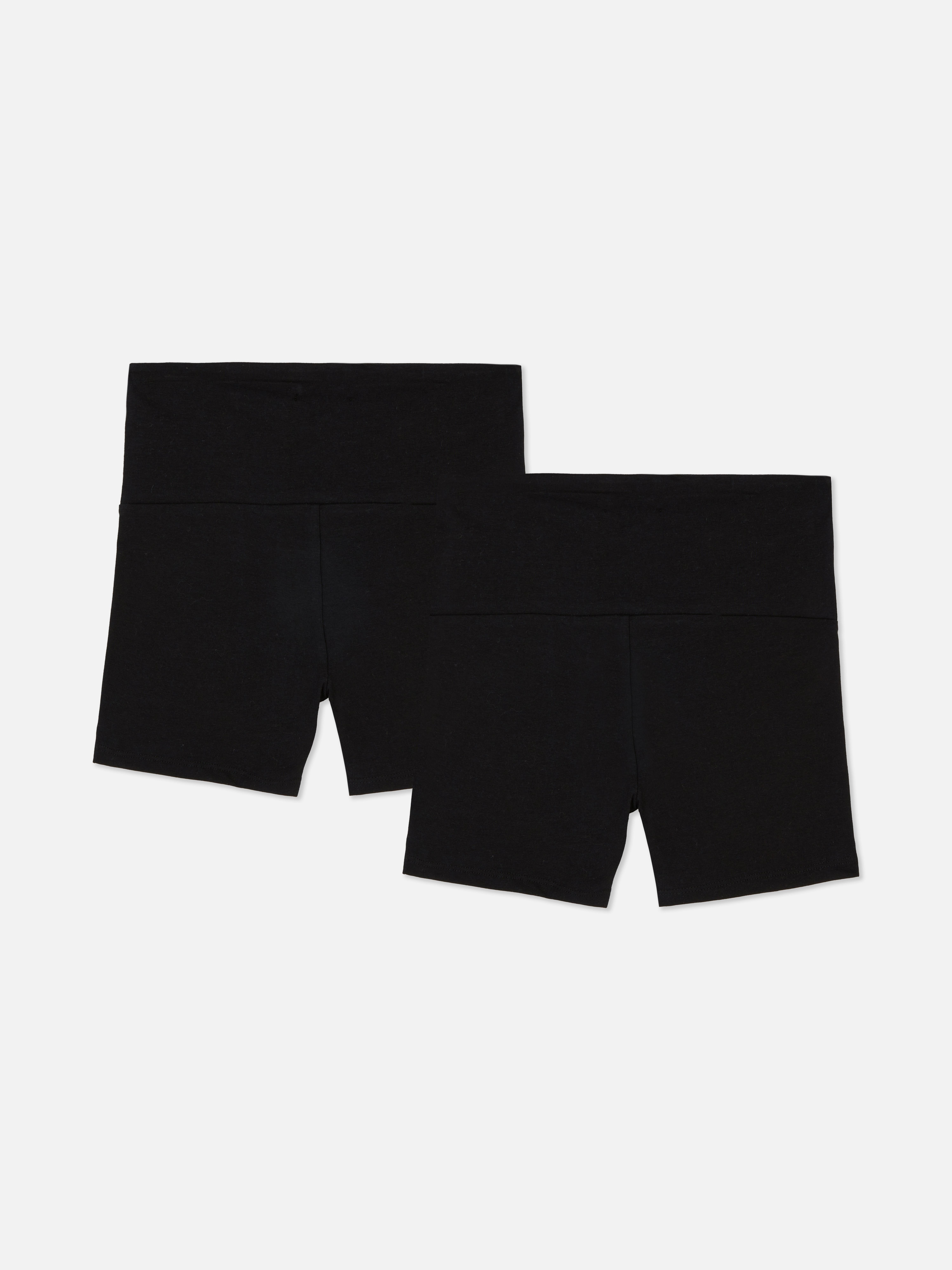 Yogashort van stretchstof, set van 2