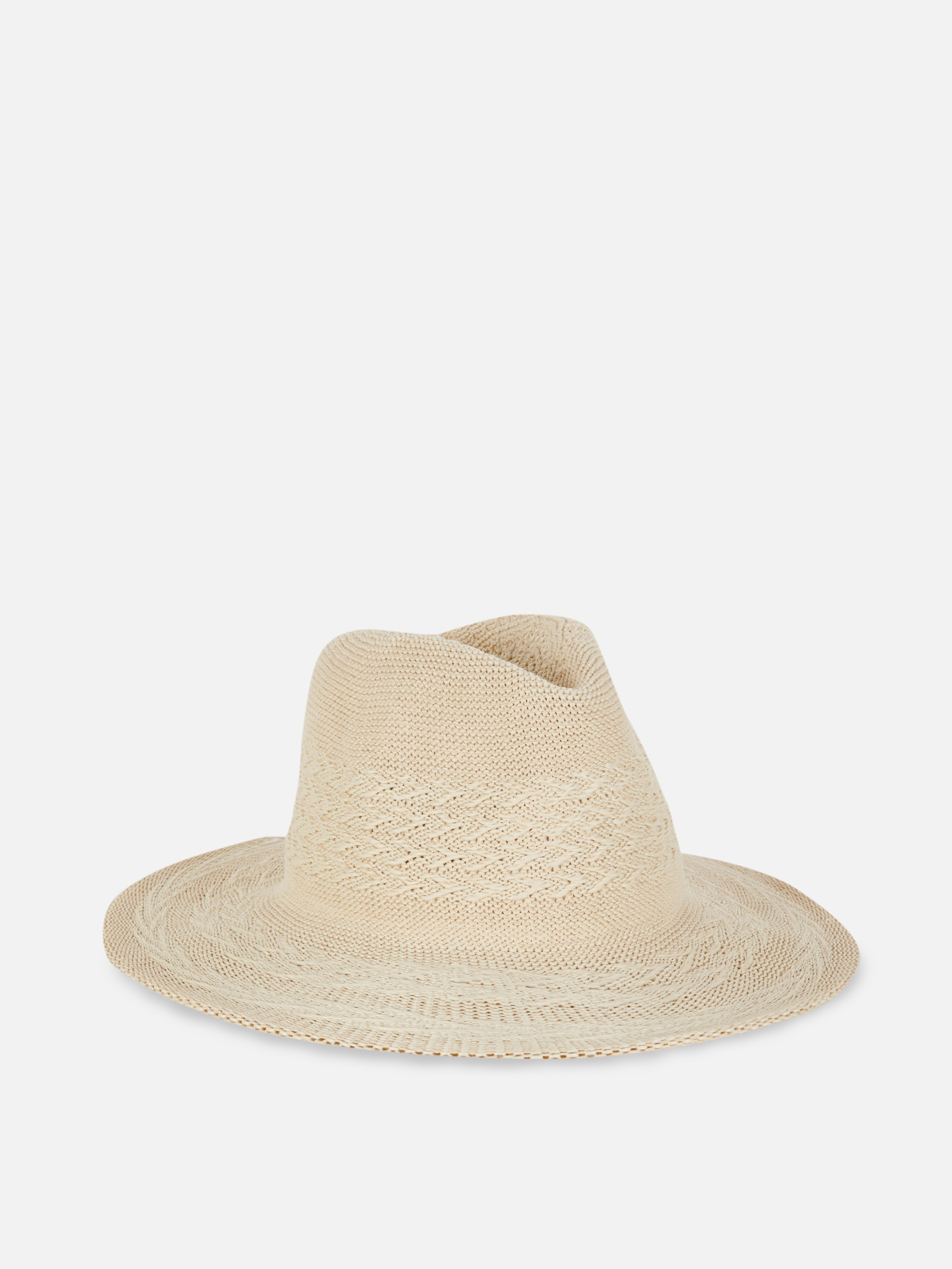 Chapeau panama tissé