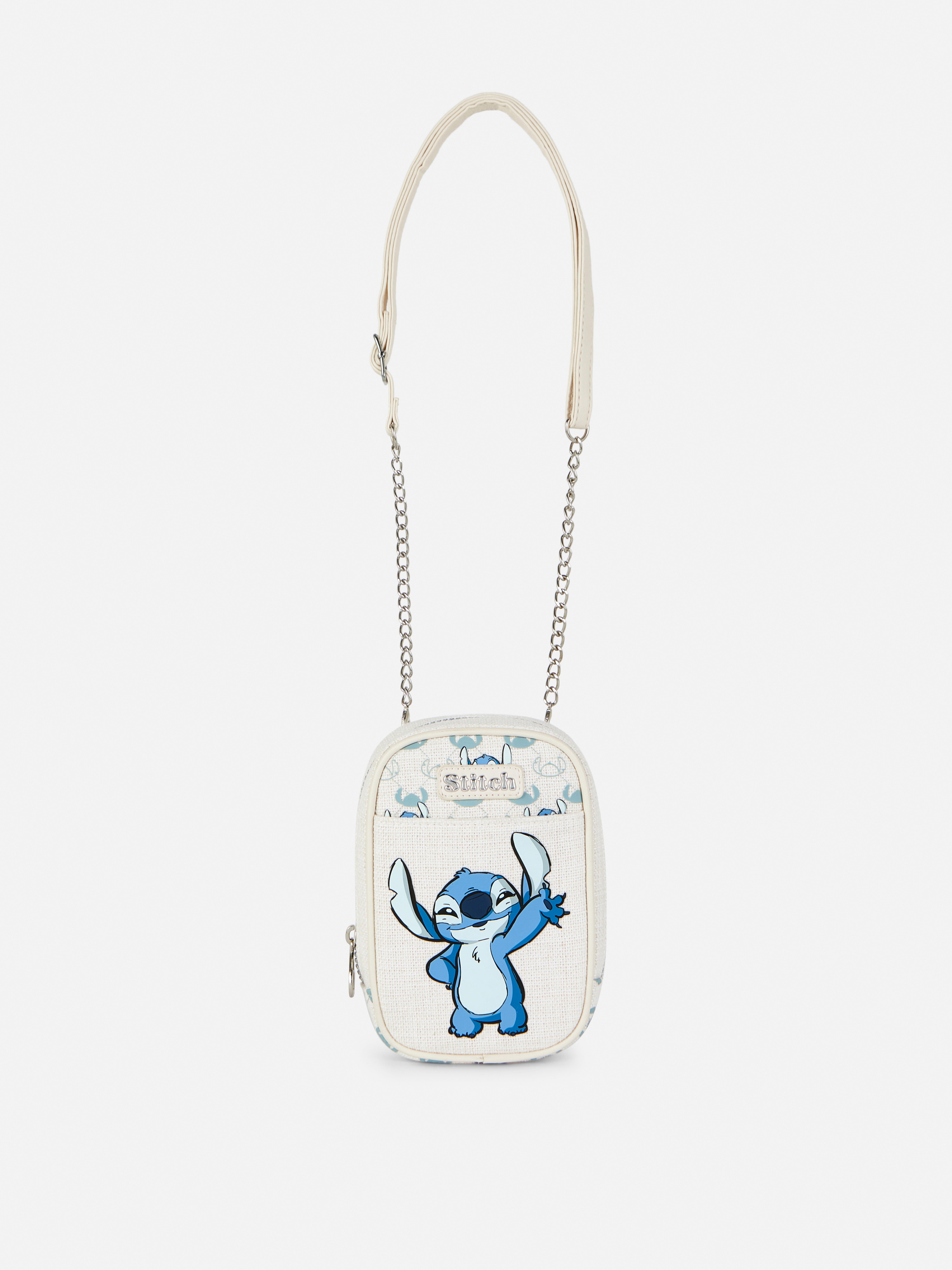 Geantă pentru telefon cu curea cu lanț Stitch de la Disney