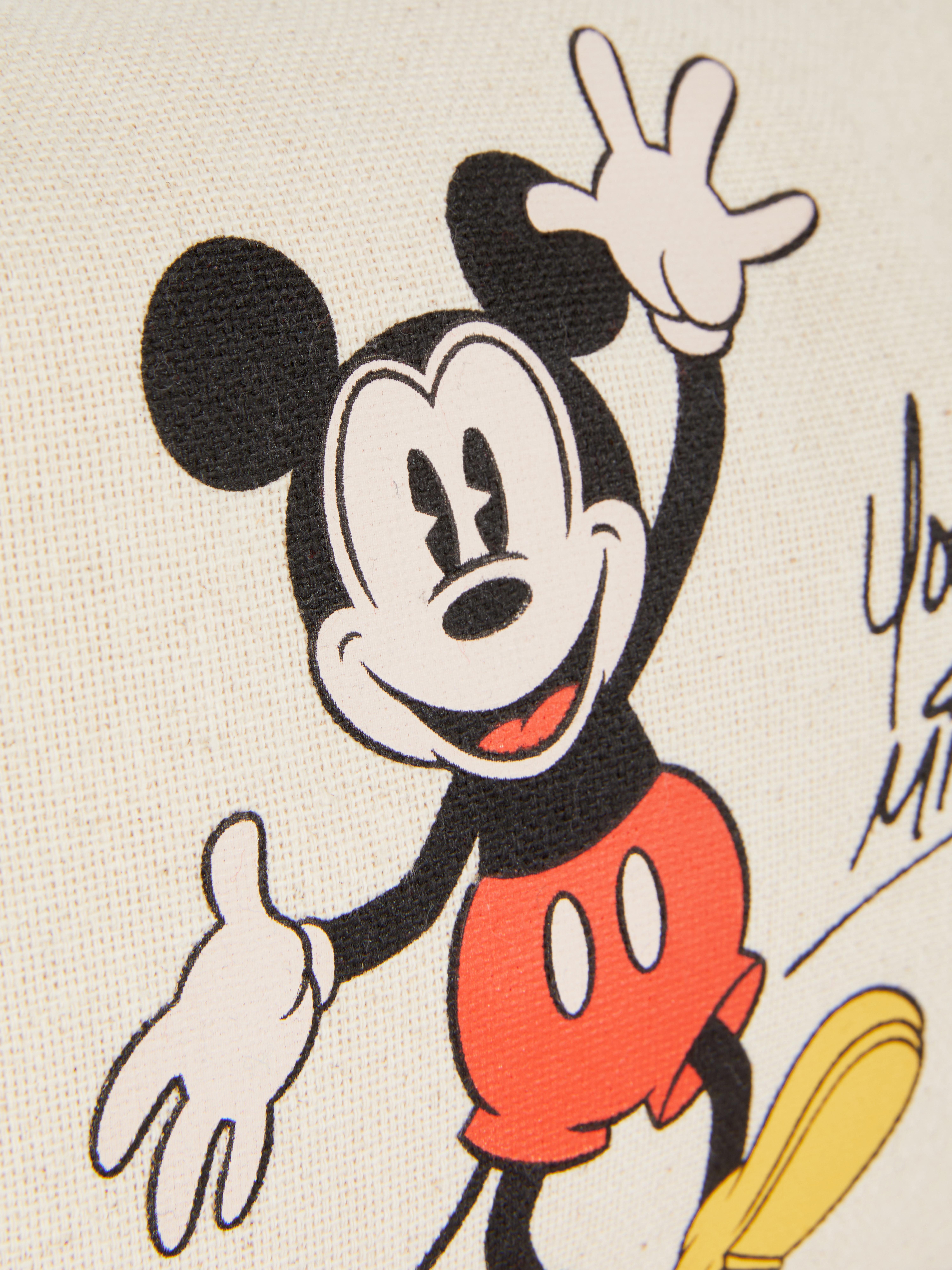 Trousse à maquillage en toile Disney Mickey Mouse