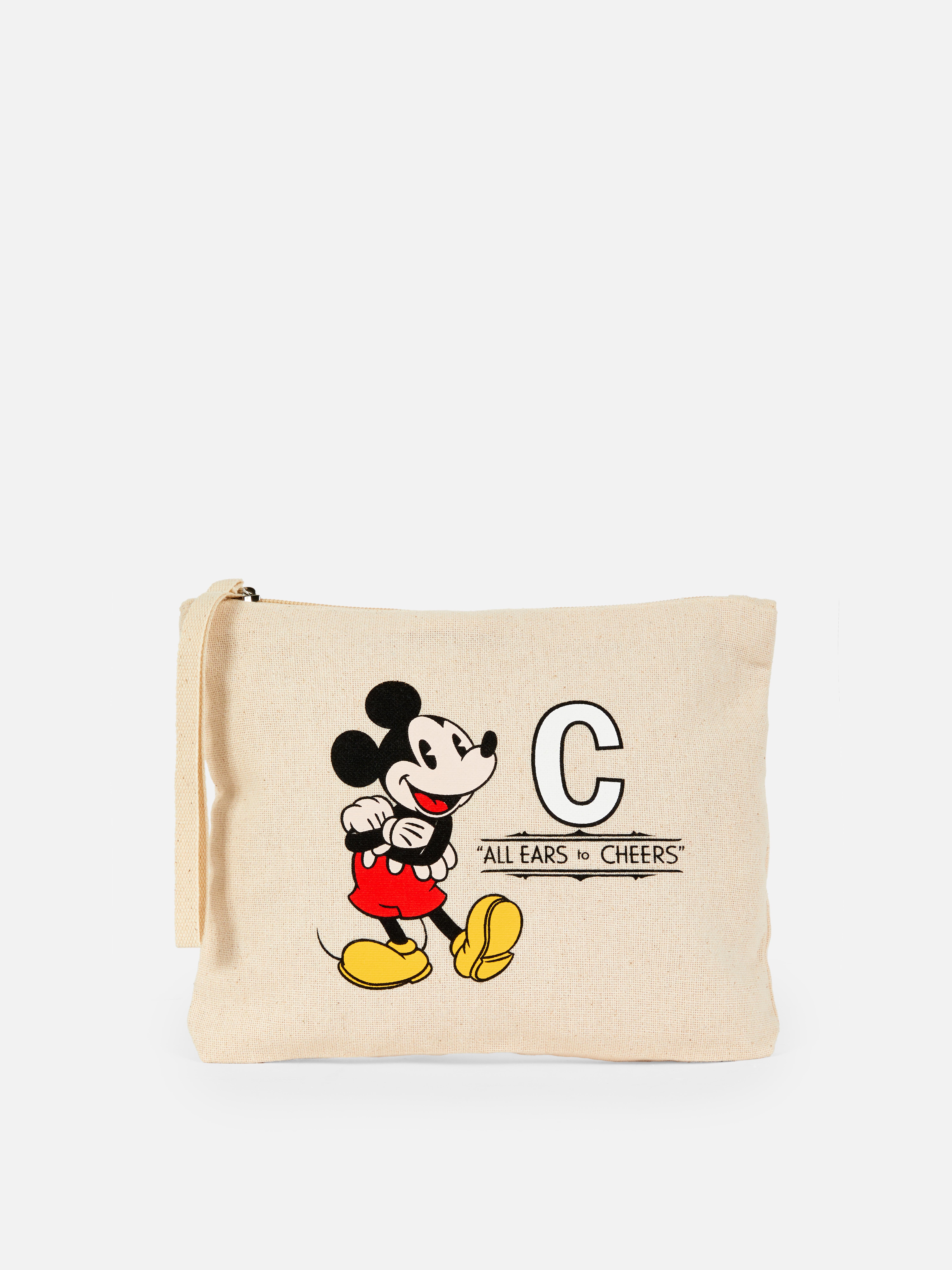 Disney’s Mickey Mouse Initial Makeup Bag
