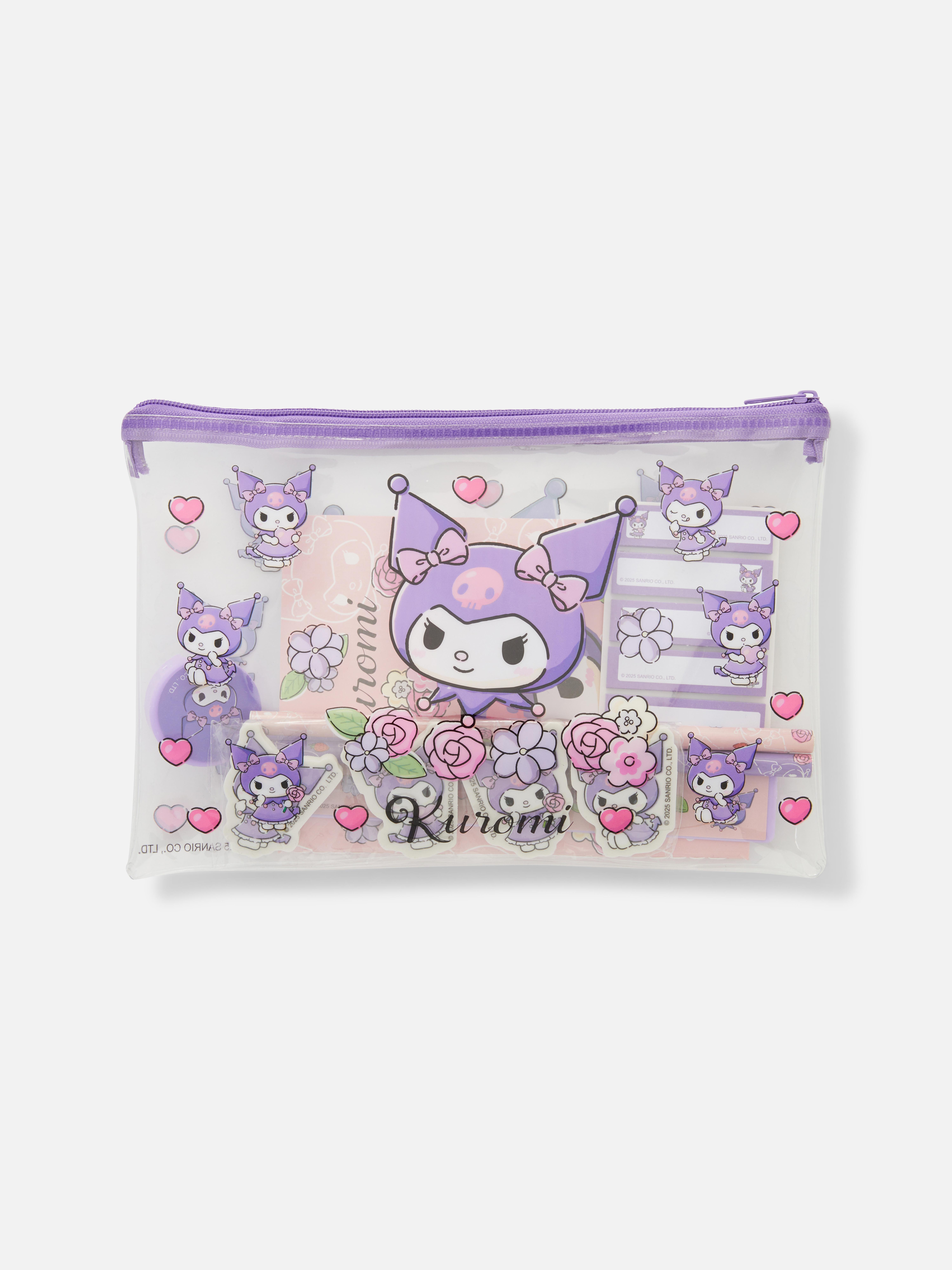 Hello Kitty Kuromi Stationery Set