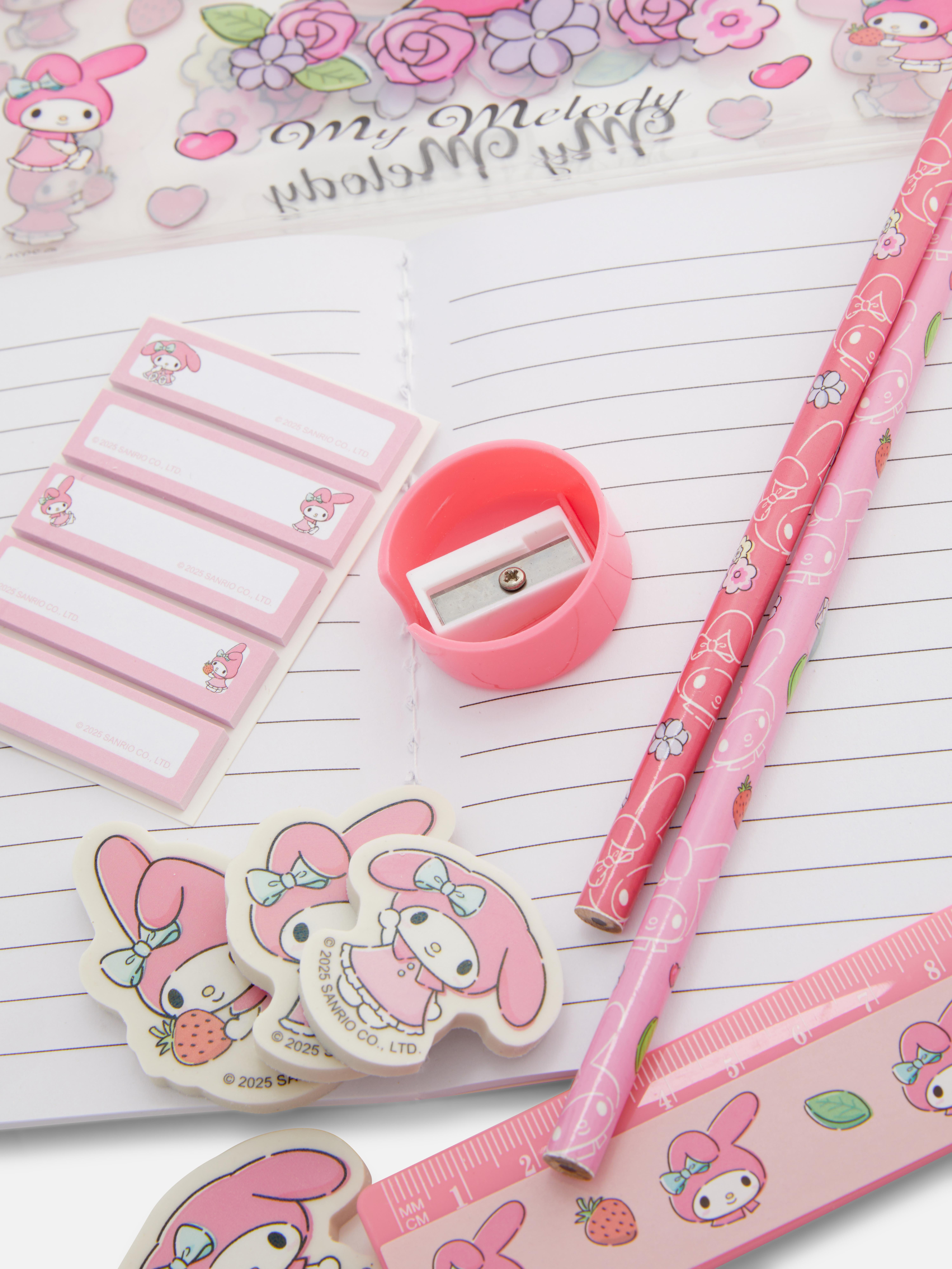Hello Kitty My Melody Bumper Stationery Set
