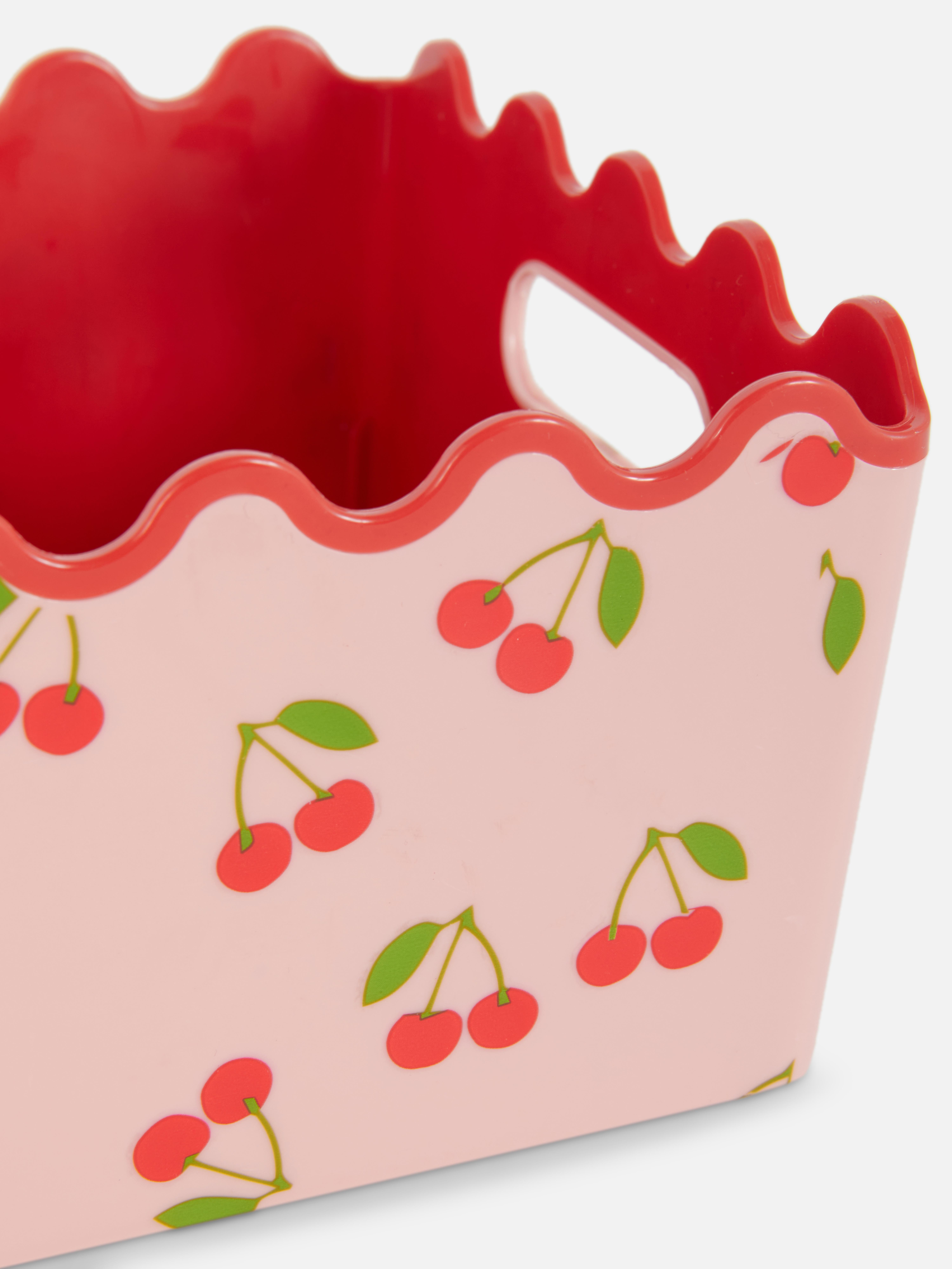 Cherry Scalloped Organiser