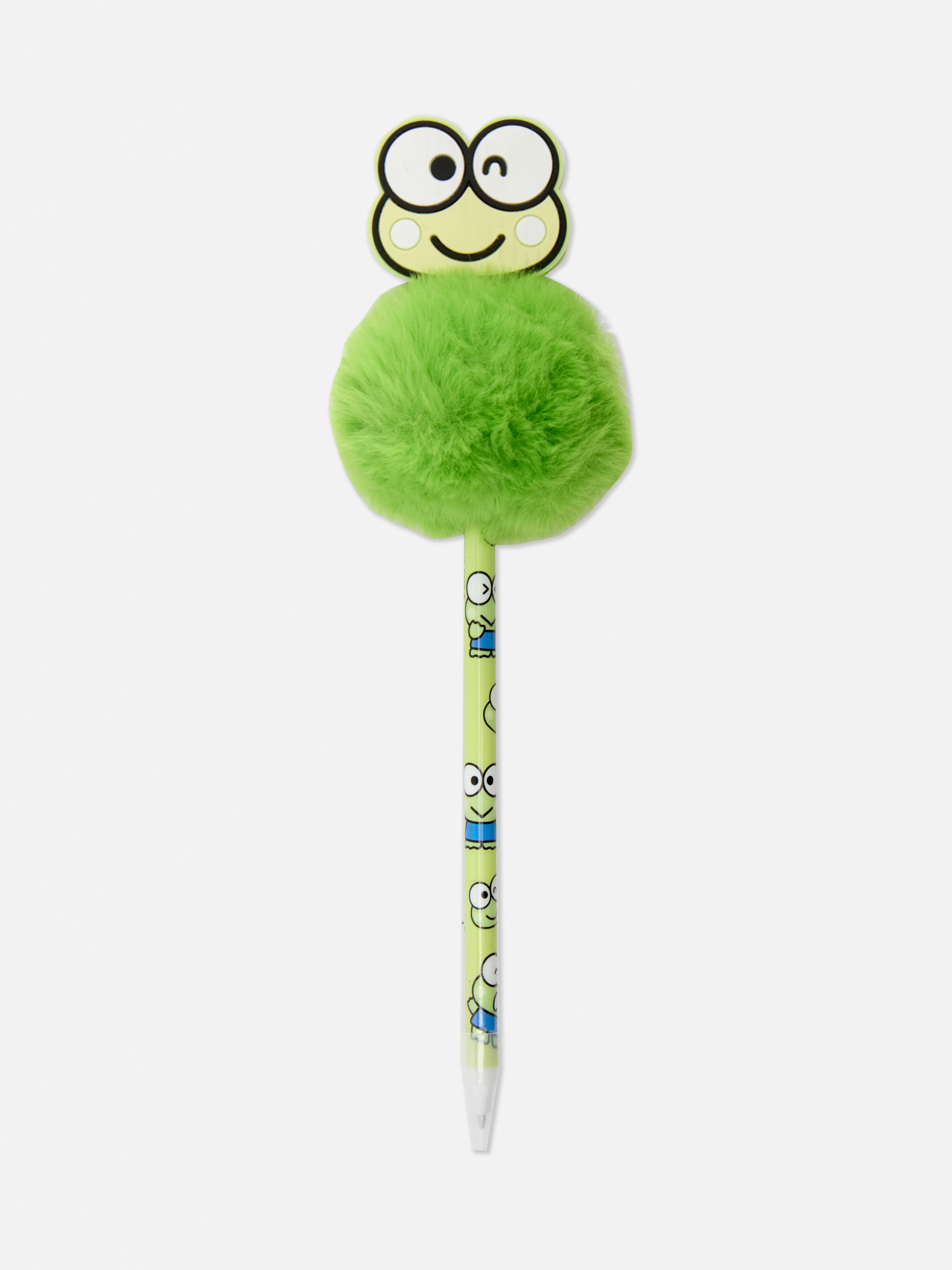 Penna con pompon Hello Kitty Keroppi