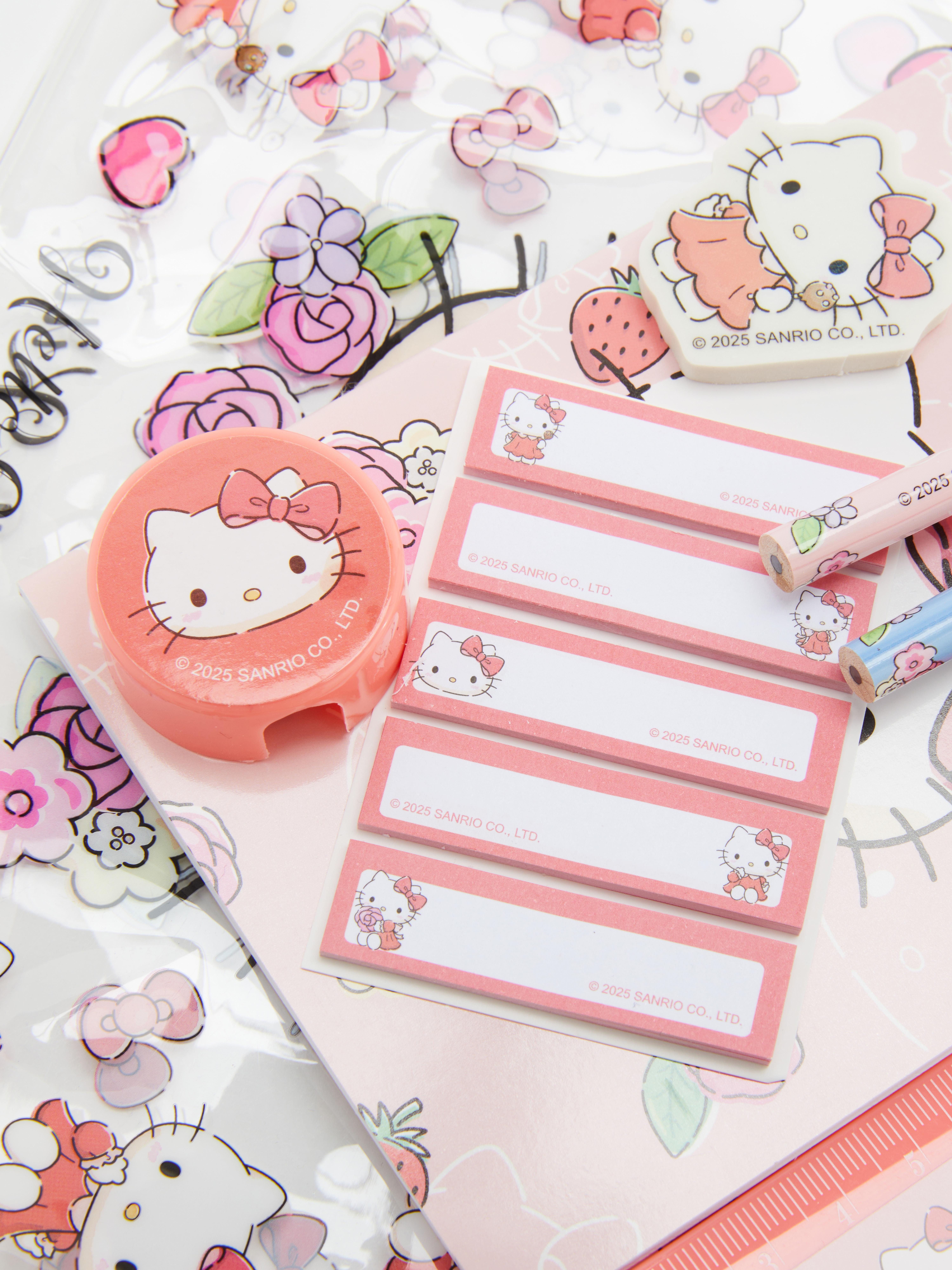 Hello Kitty Pencil Case and Stationery Bundle
