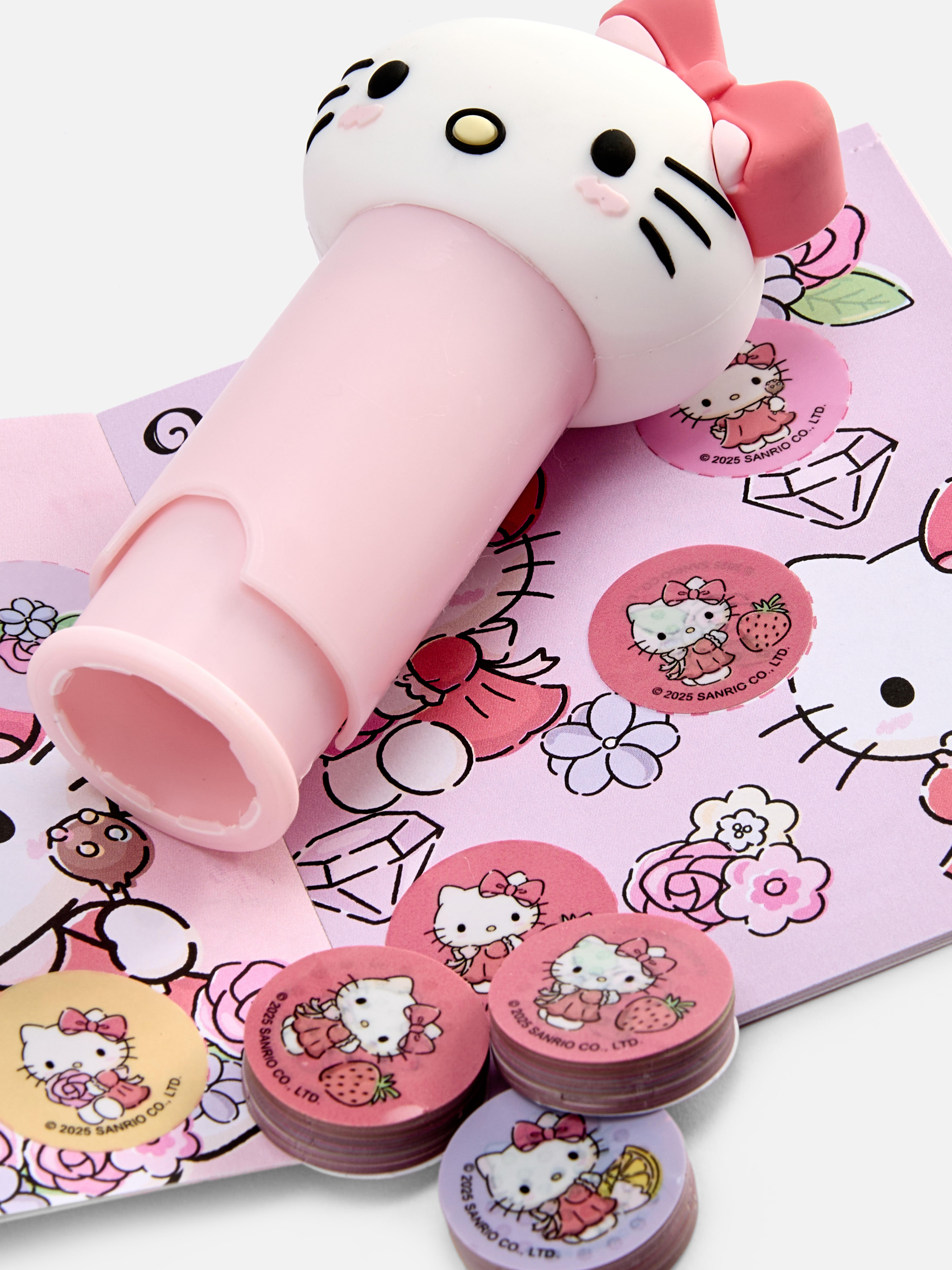 Hello Kitty Sticker And stamp Set