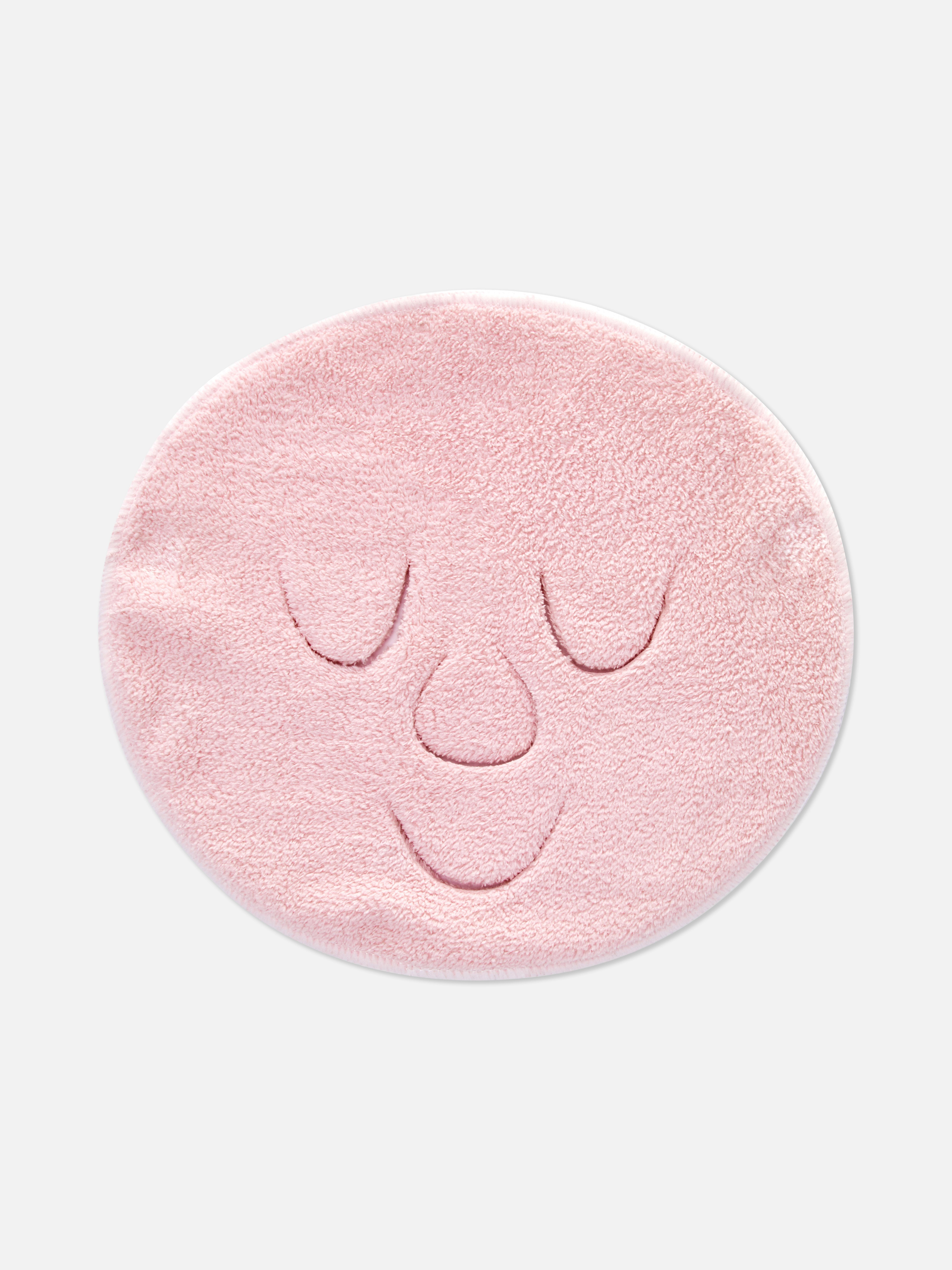 Mascarilla facial en tejido de rizo
