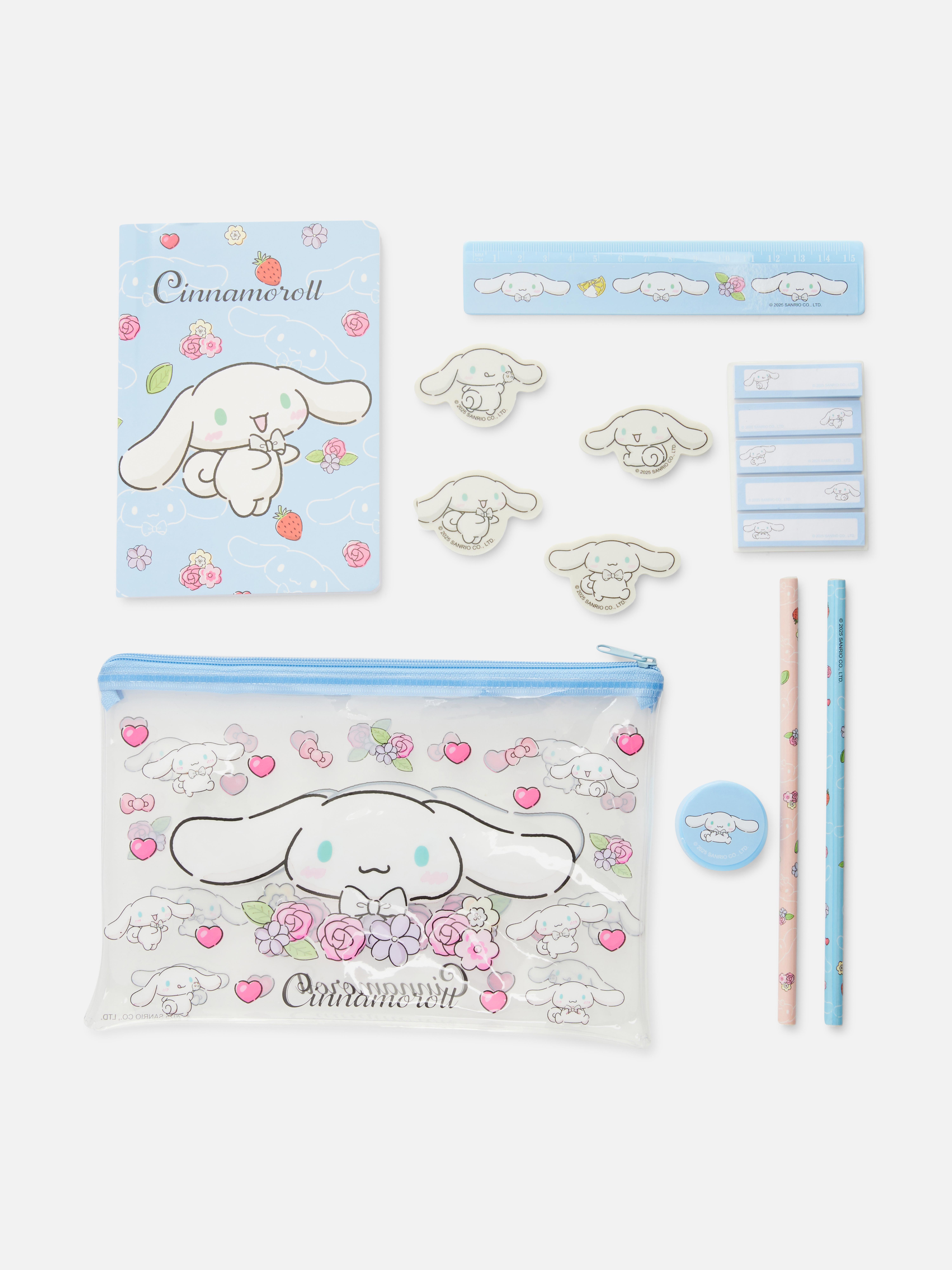 Hello Kitty Cinnamoroll Stationery Set