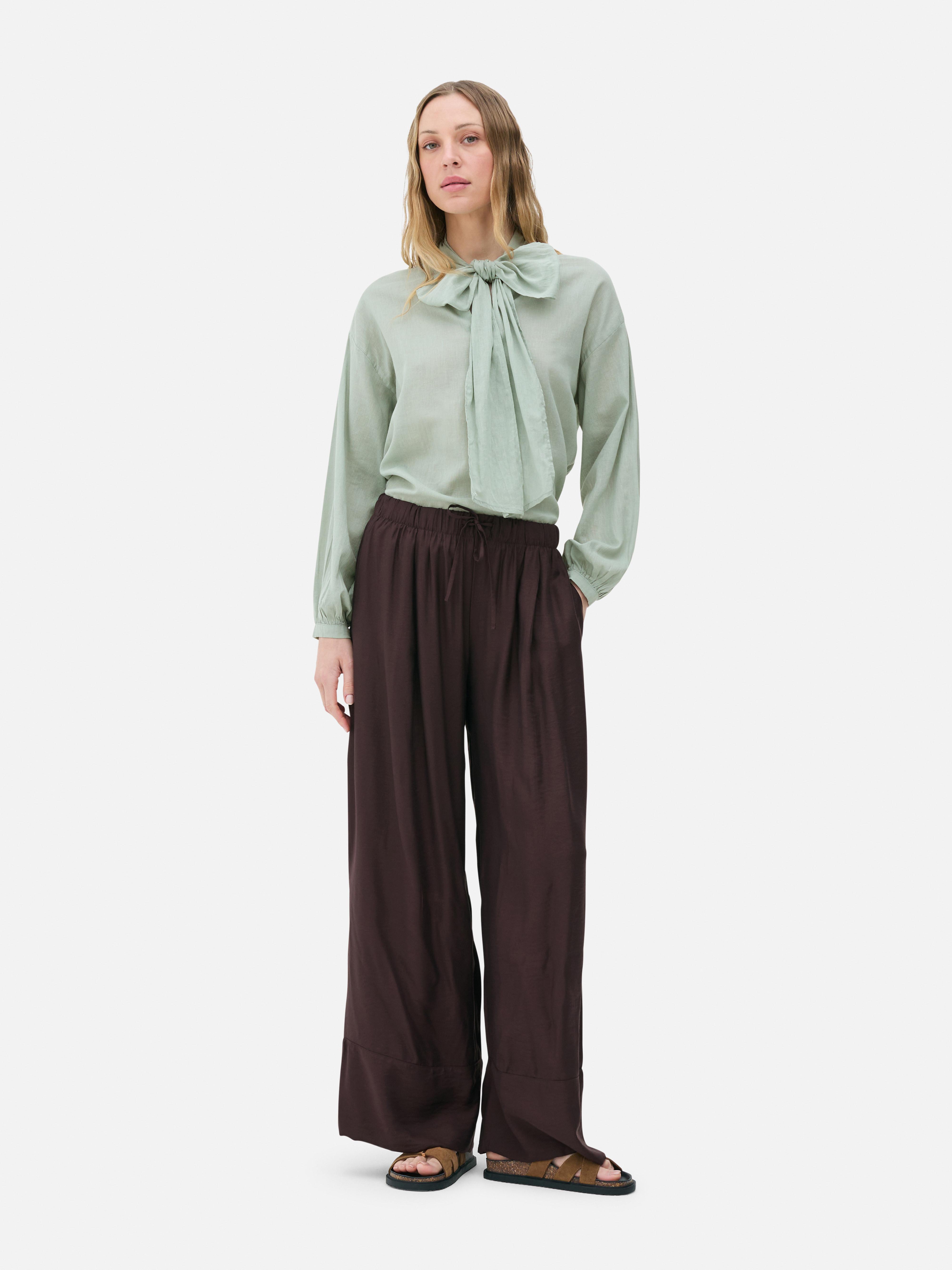 The Edit Bow Blouse