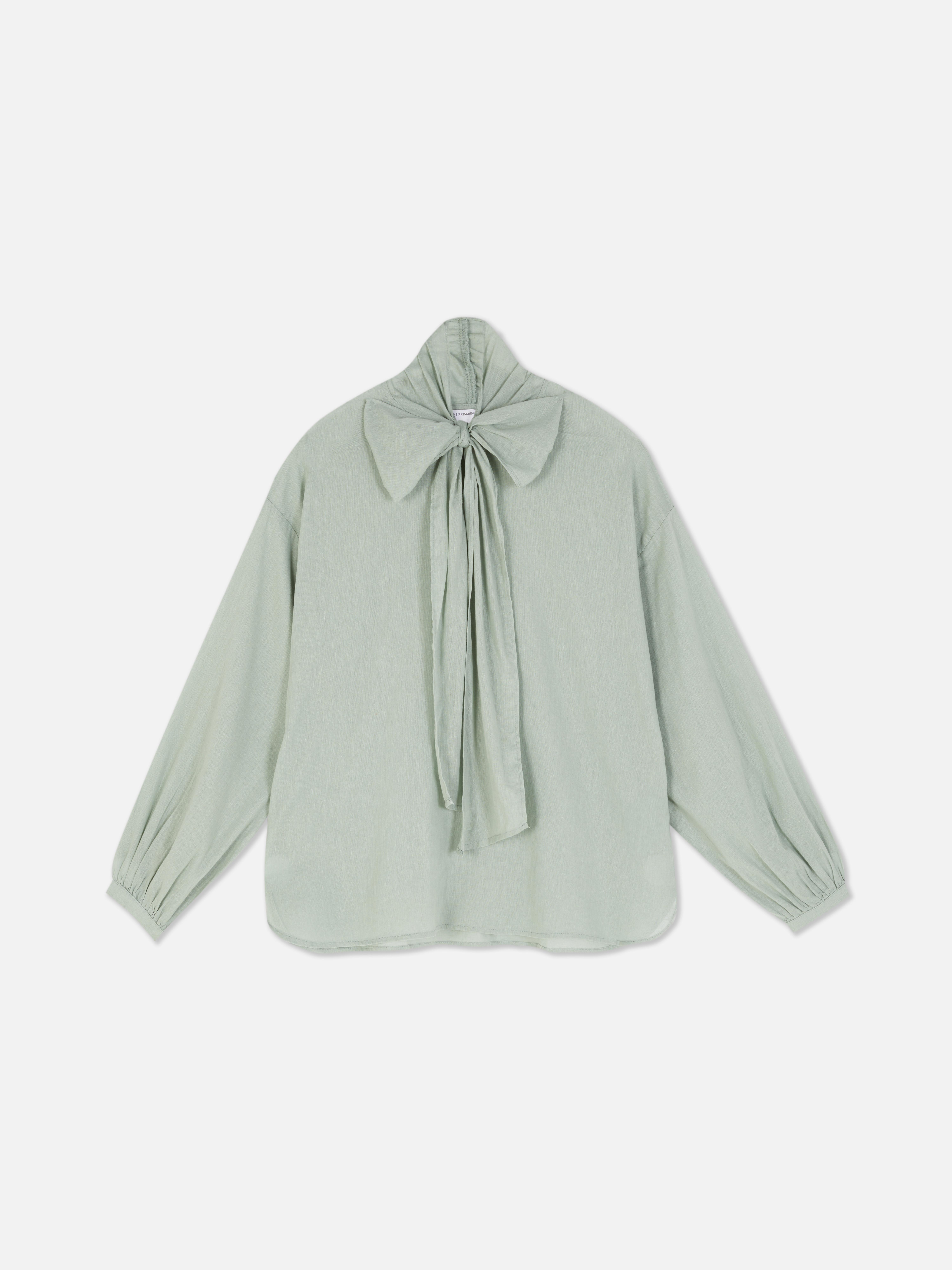 The Edit Bow Blouse