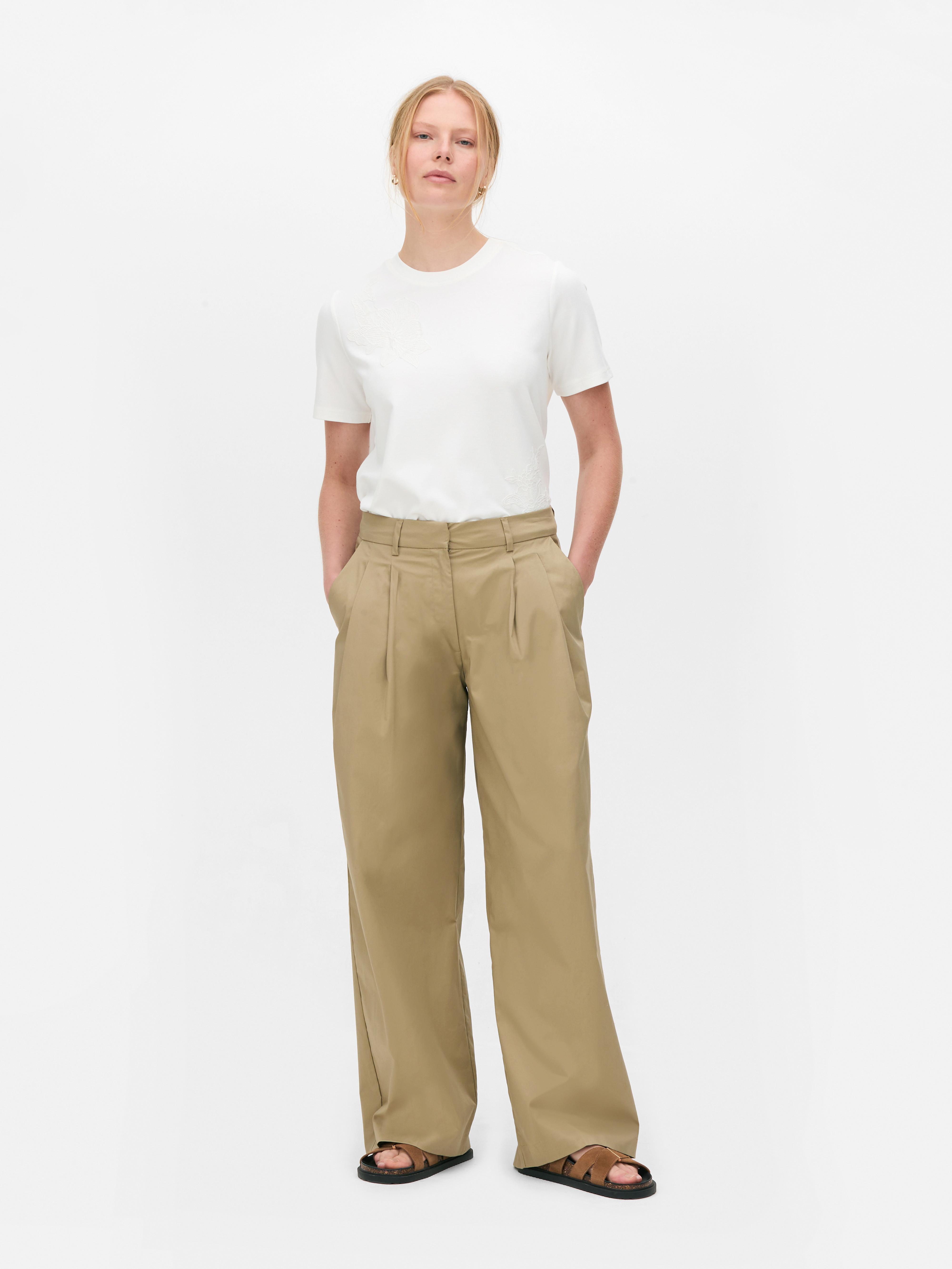 Pantalon plissé The Edit