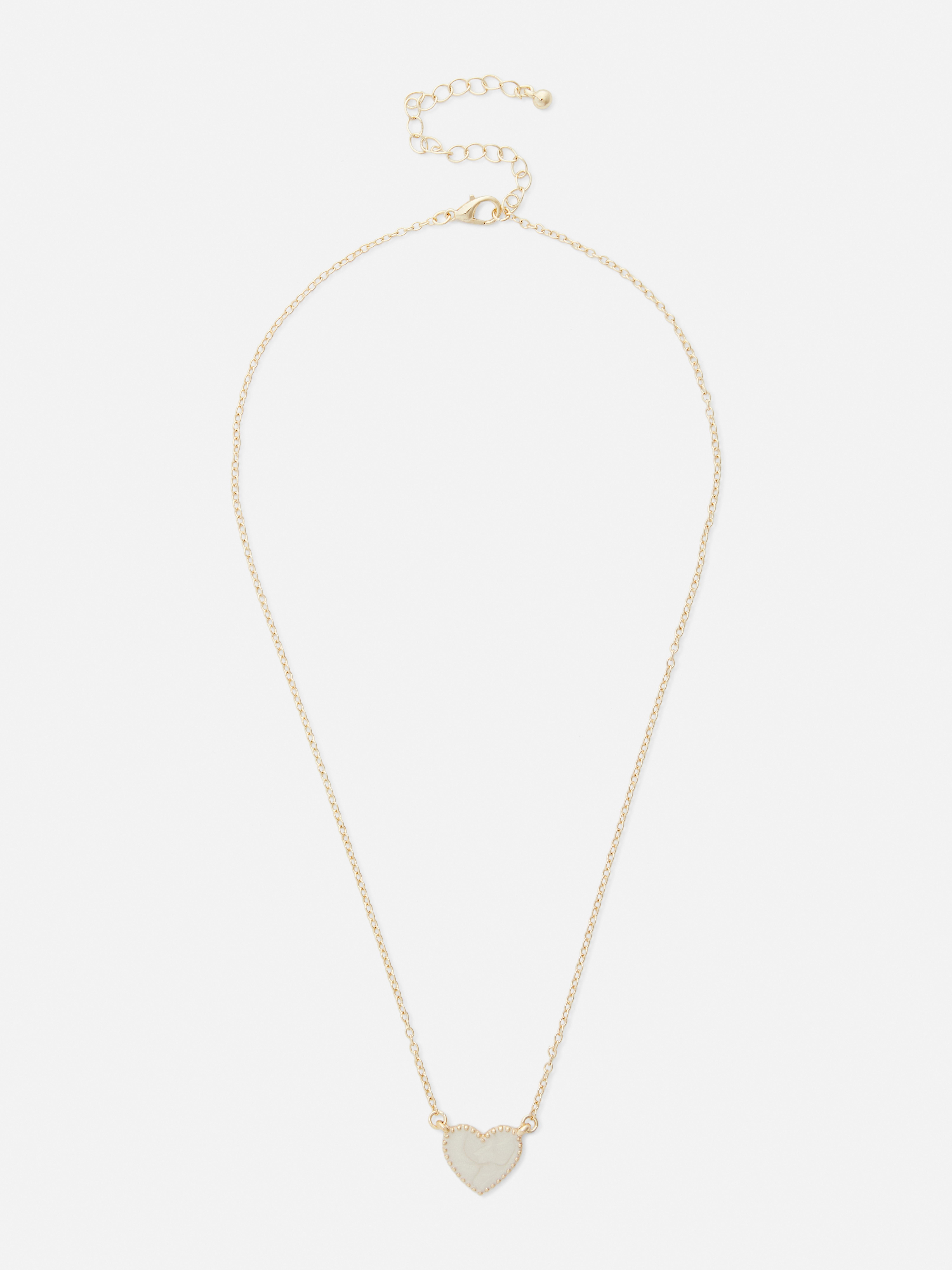 Collier avec pendentif cœur
