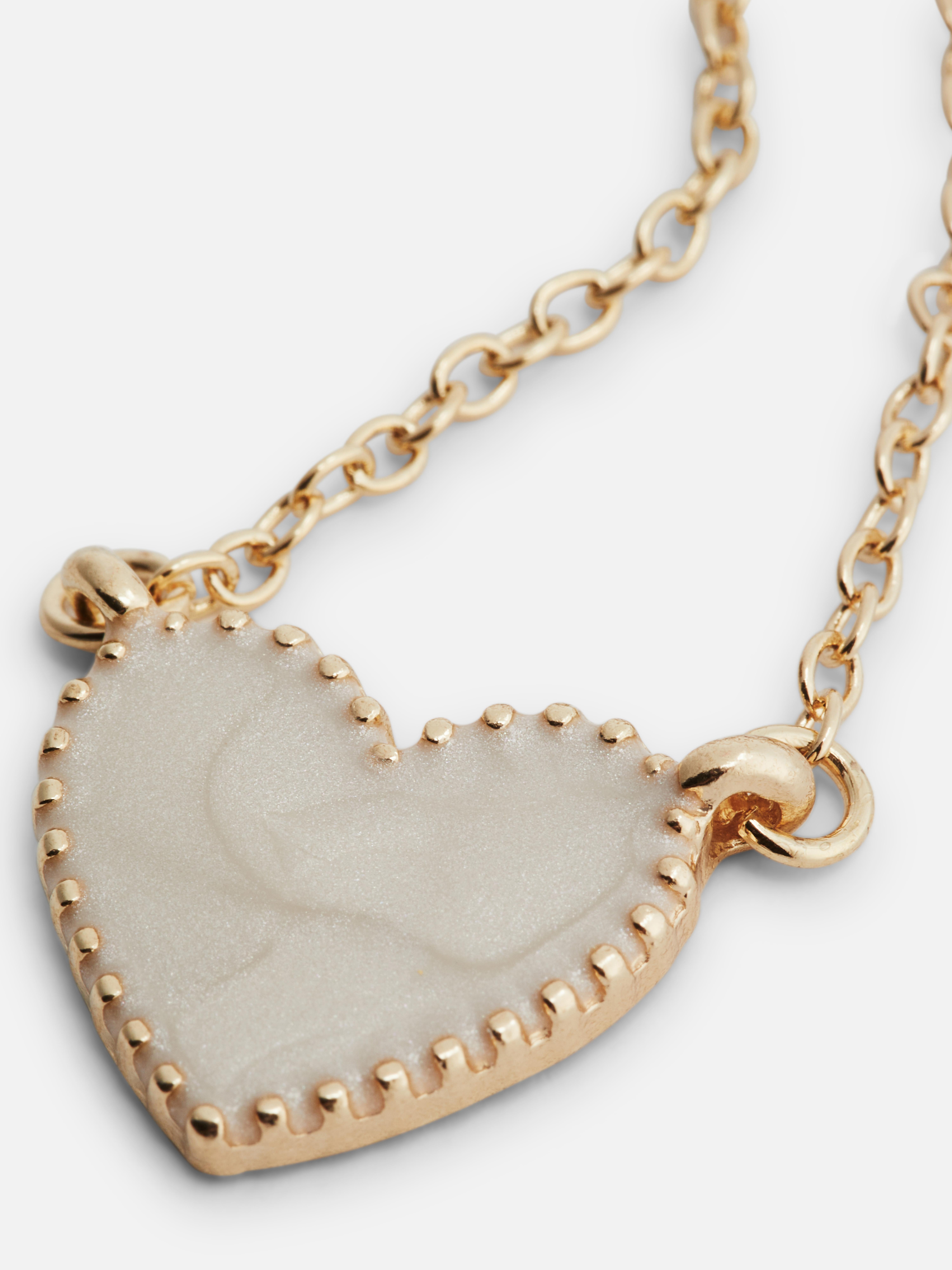 Collier avec pendentif cœur