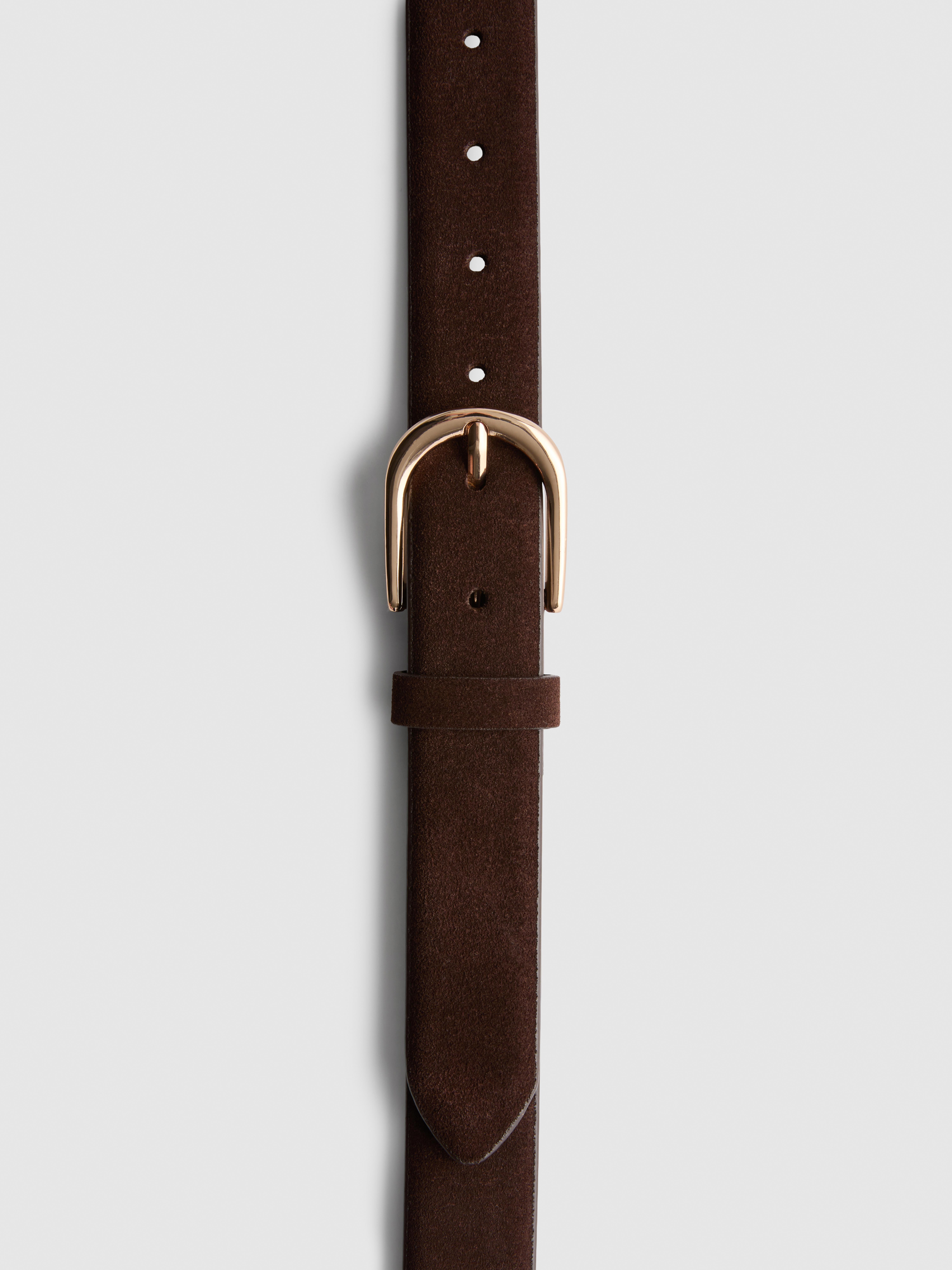 The Edit Suede Belt