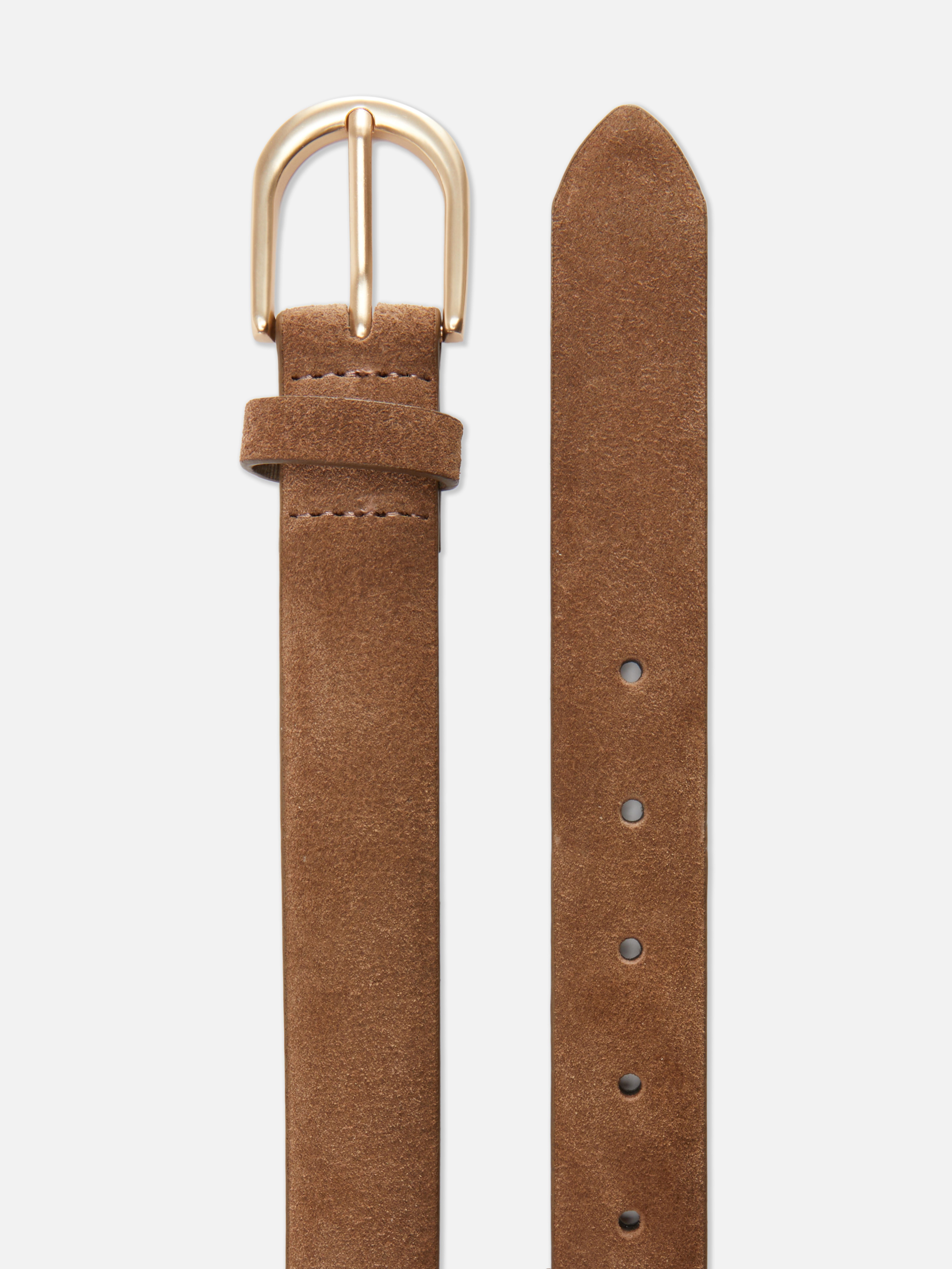 Ceinture en daim The Edit