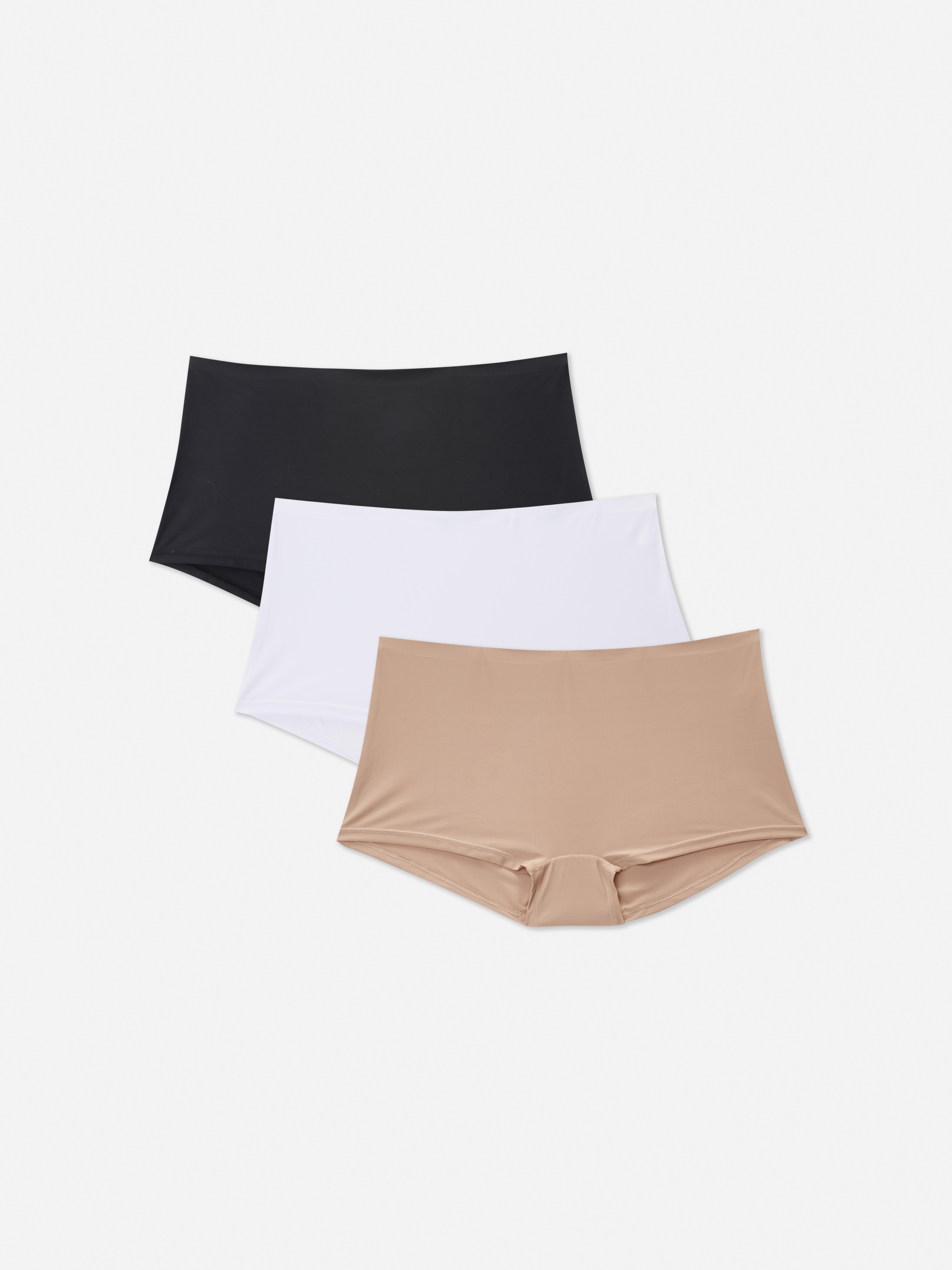 Lot de 3 shortys invisibles