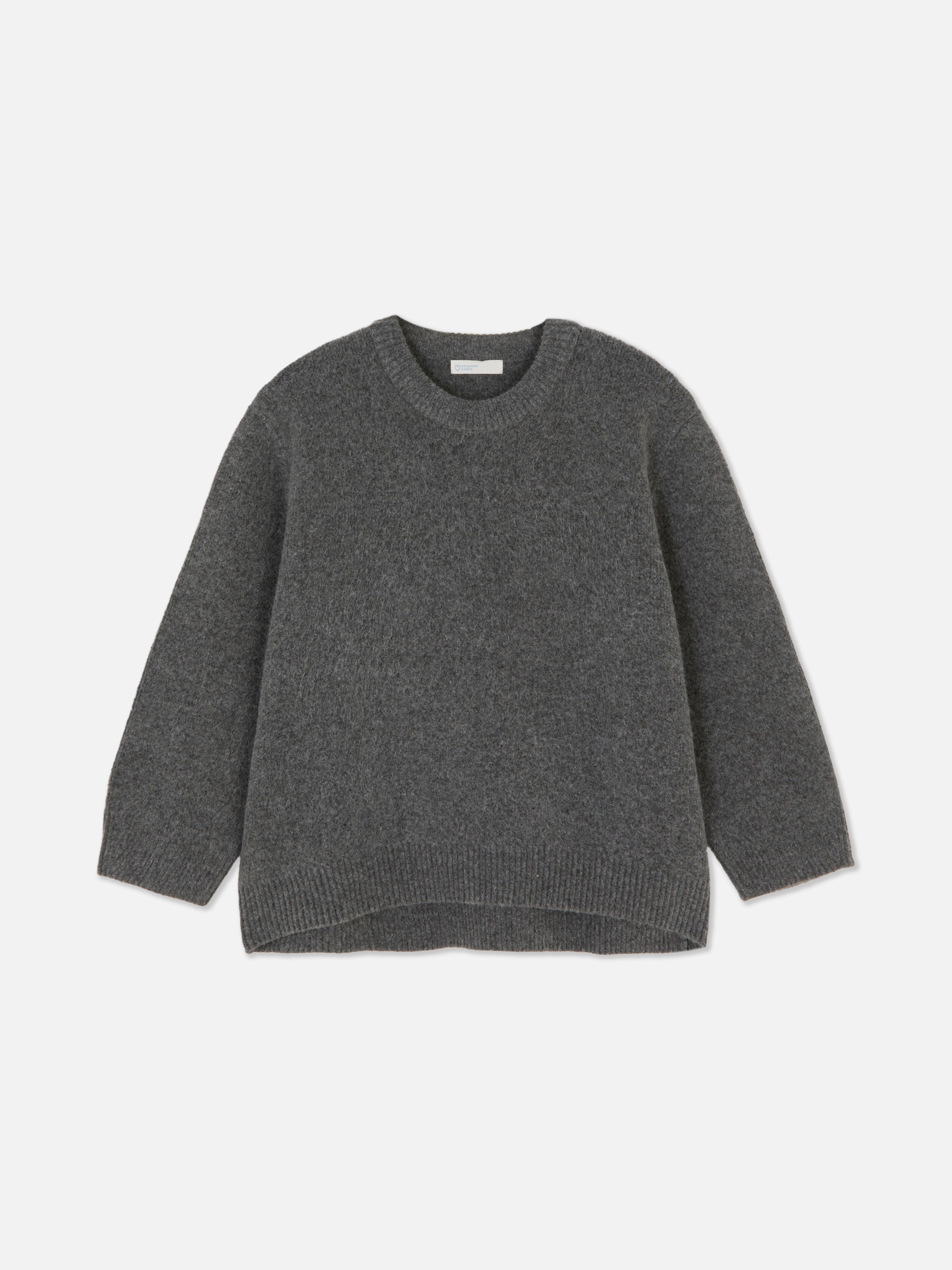 Pull oversize à col ras-du-cou Essential