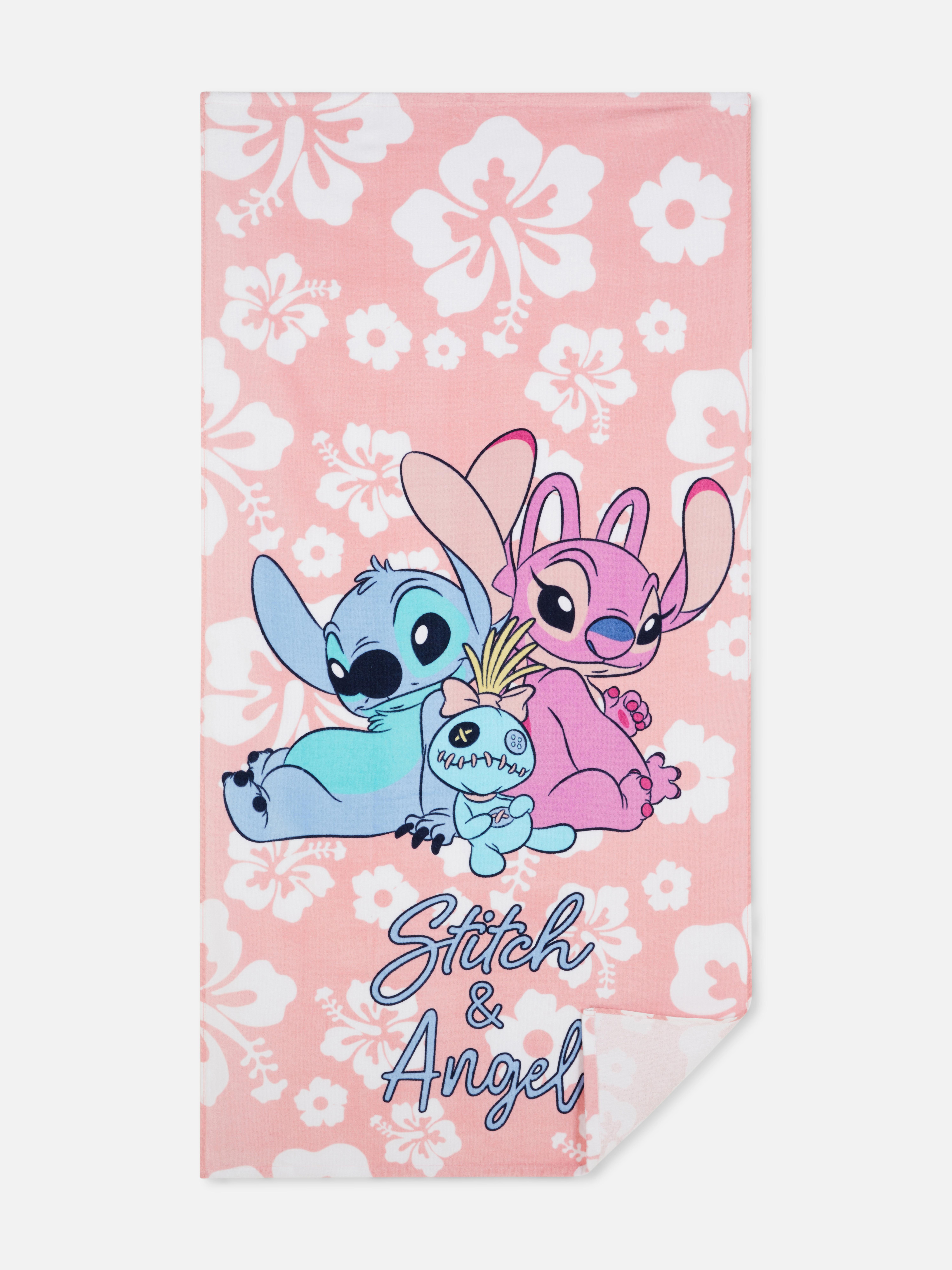 Badhanddoek Disney's Stitch en Angel