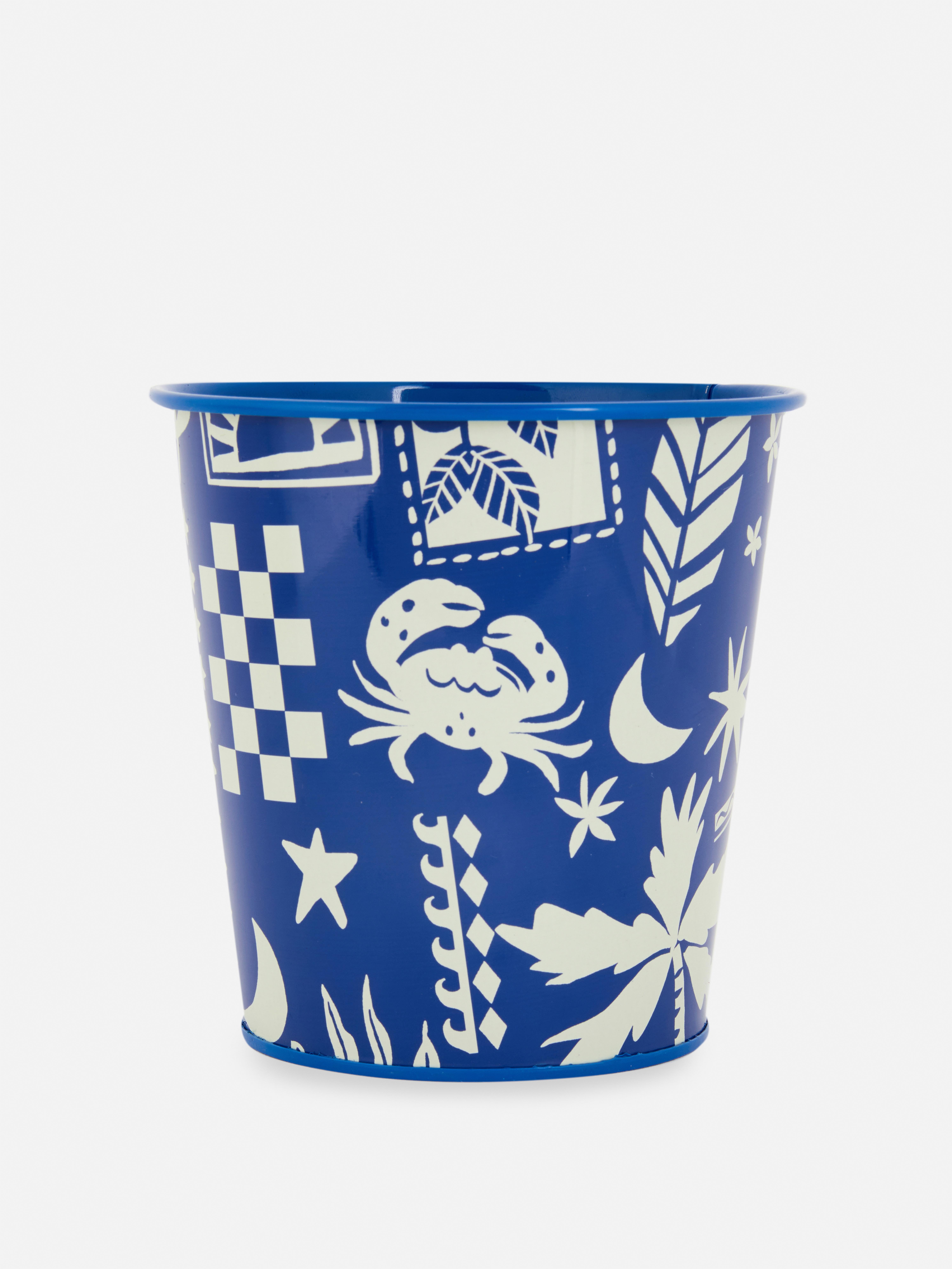 Cache-pot en métal
