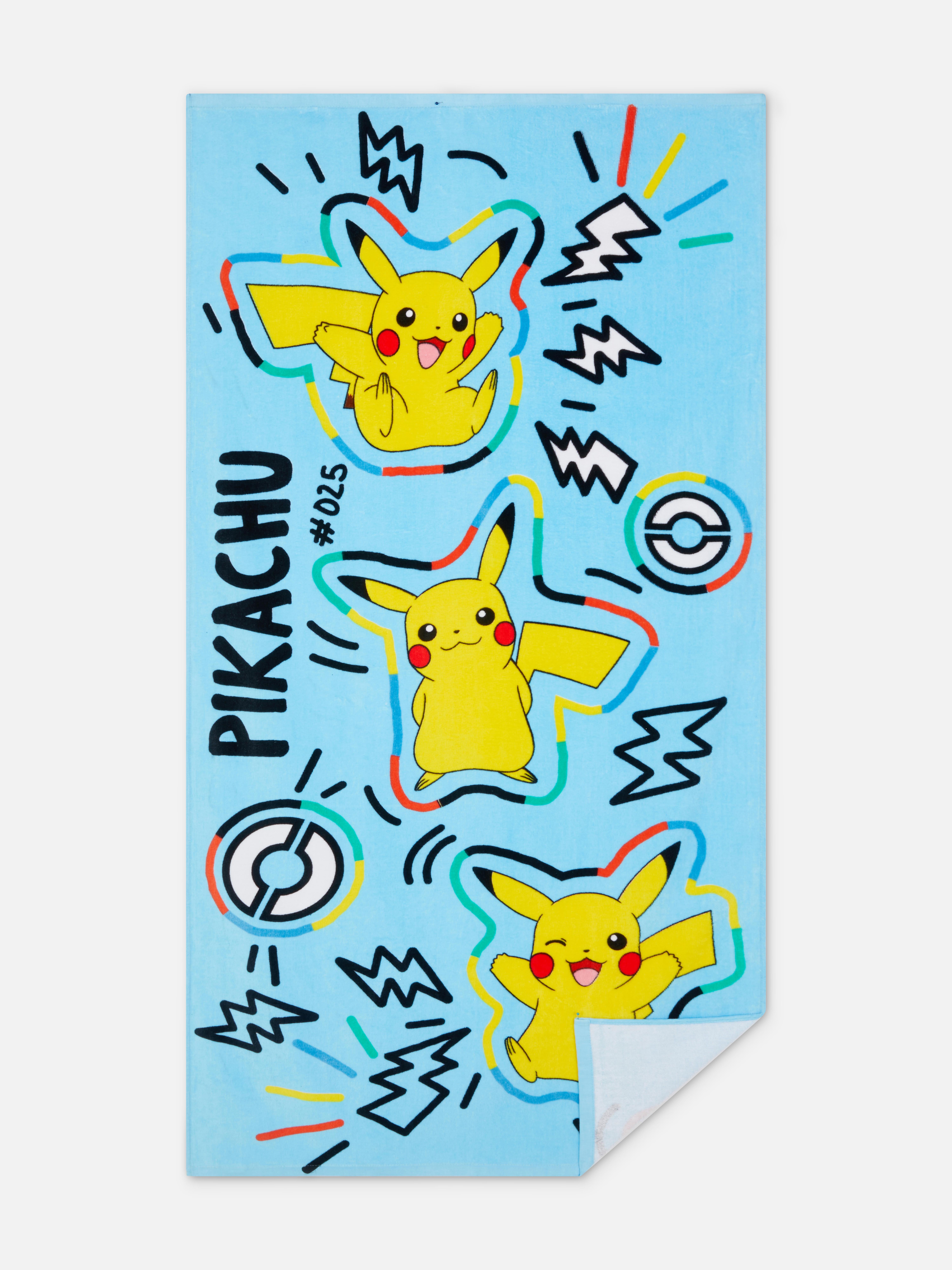 Toalla de baño con Pikachu de Pokémon