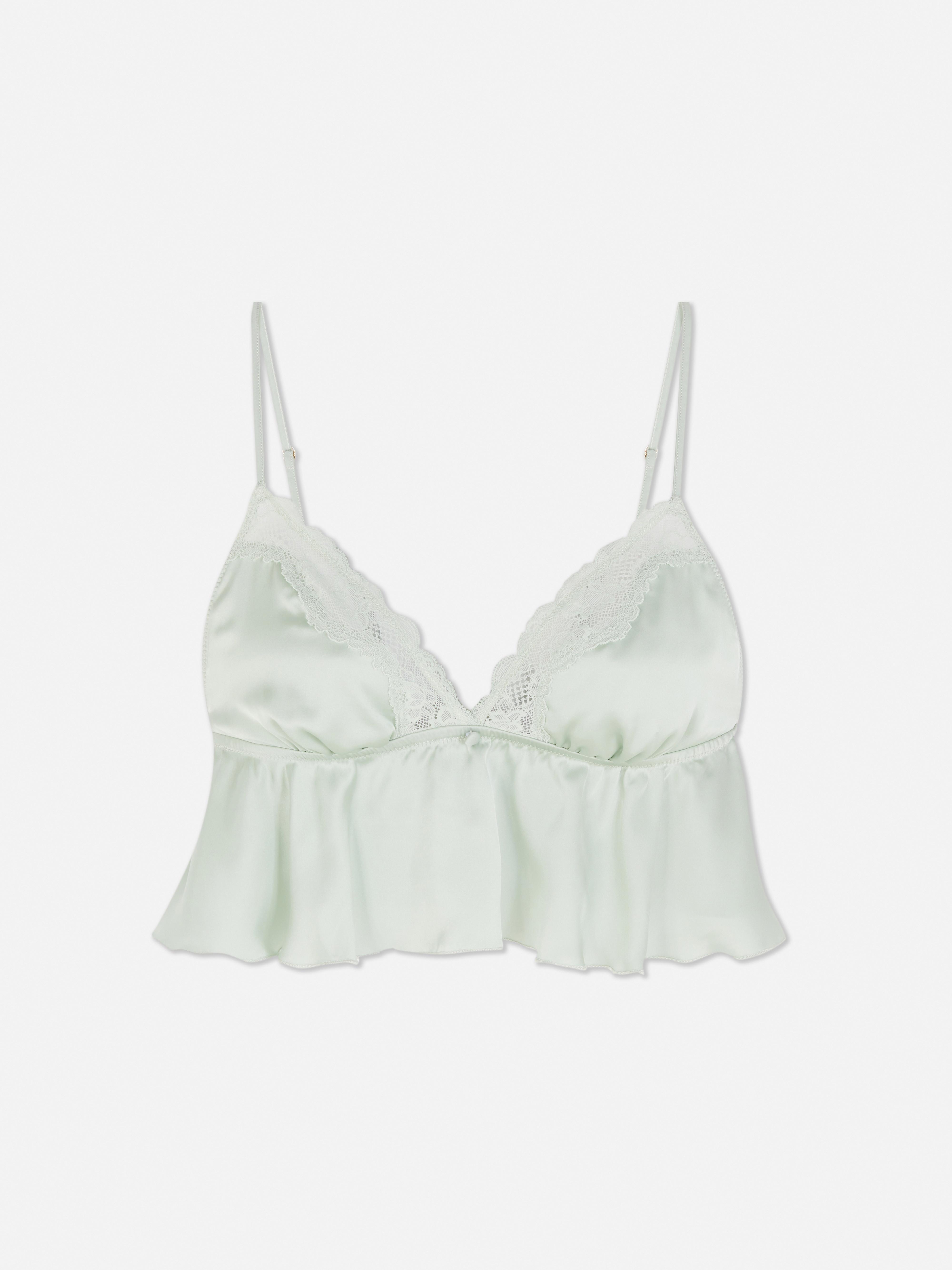 Lace Trim Floaty Bralette