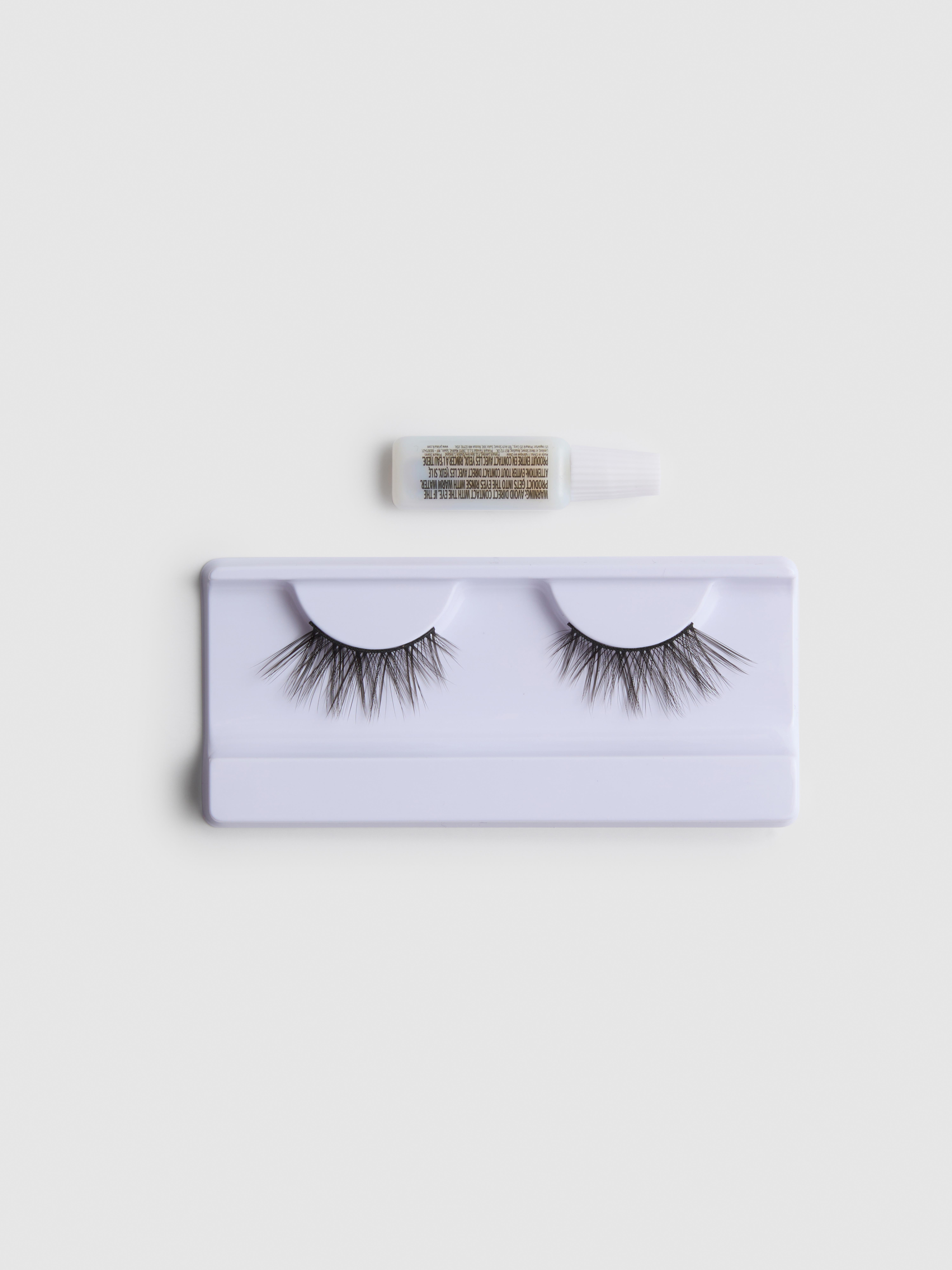 Hot Pink Flutter Faux Eyelashes