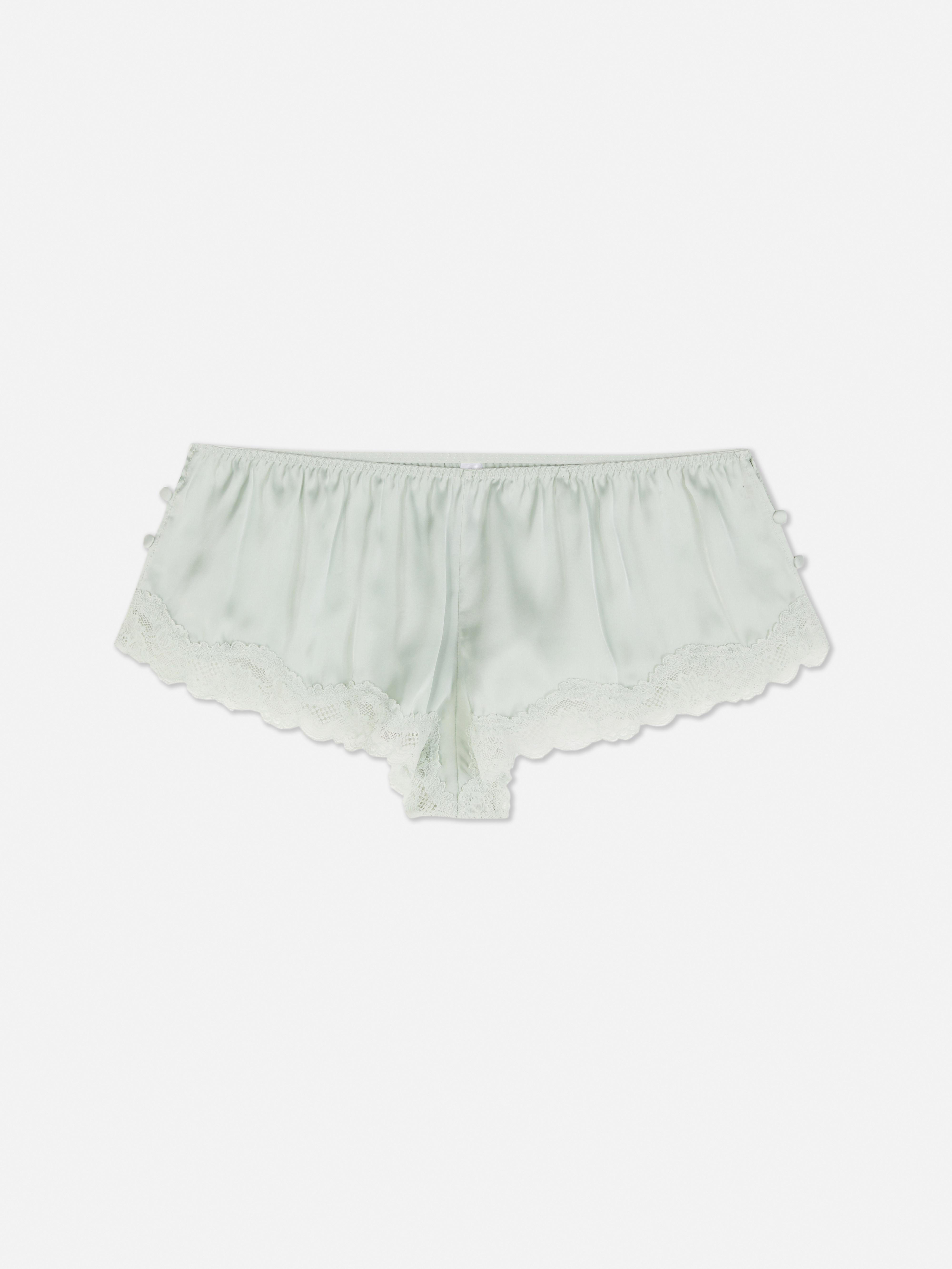 Lace Trim Floaty Briefs