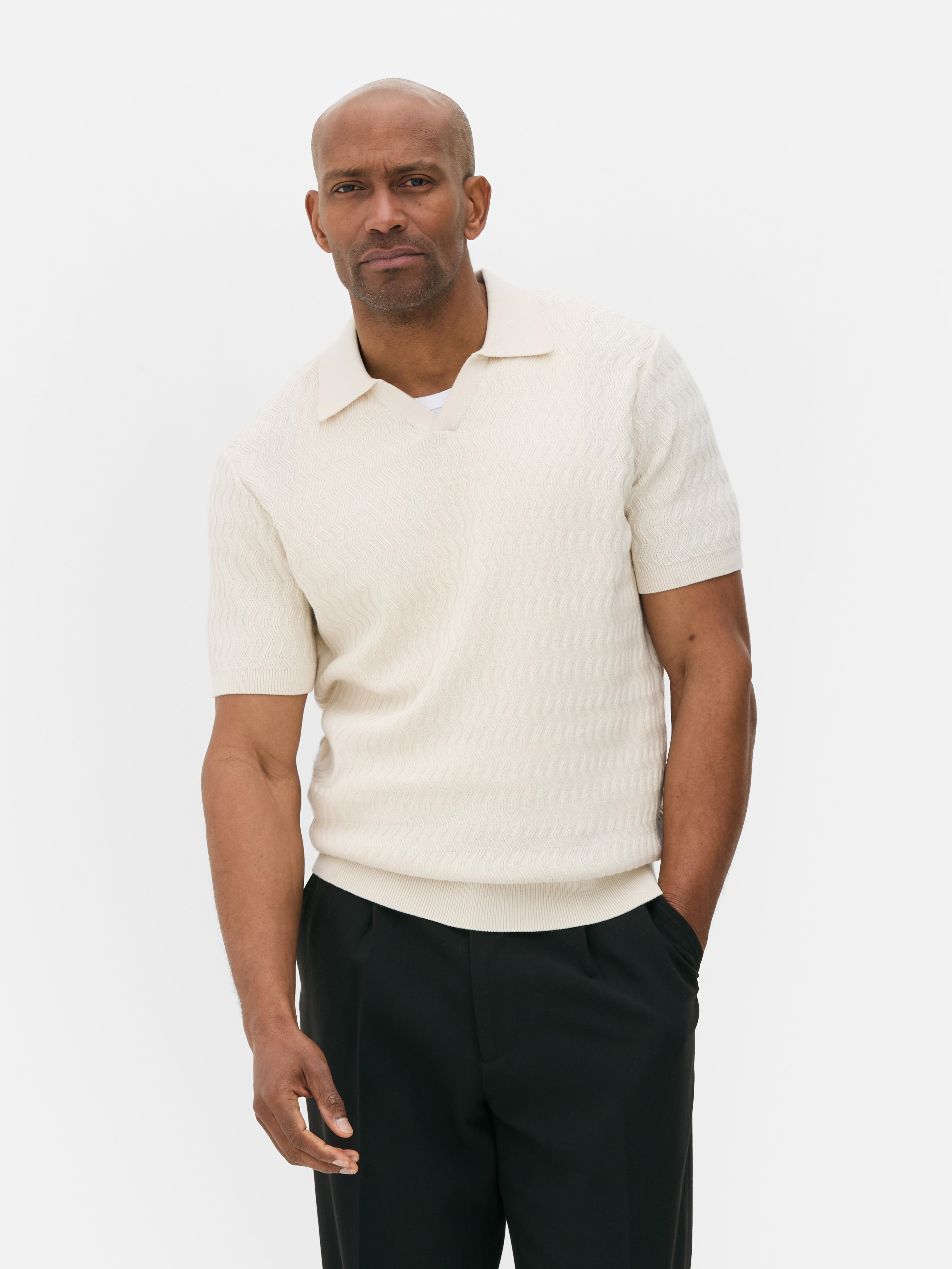 Trophy Neck Polo Shirt